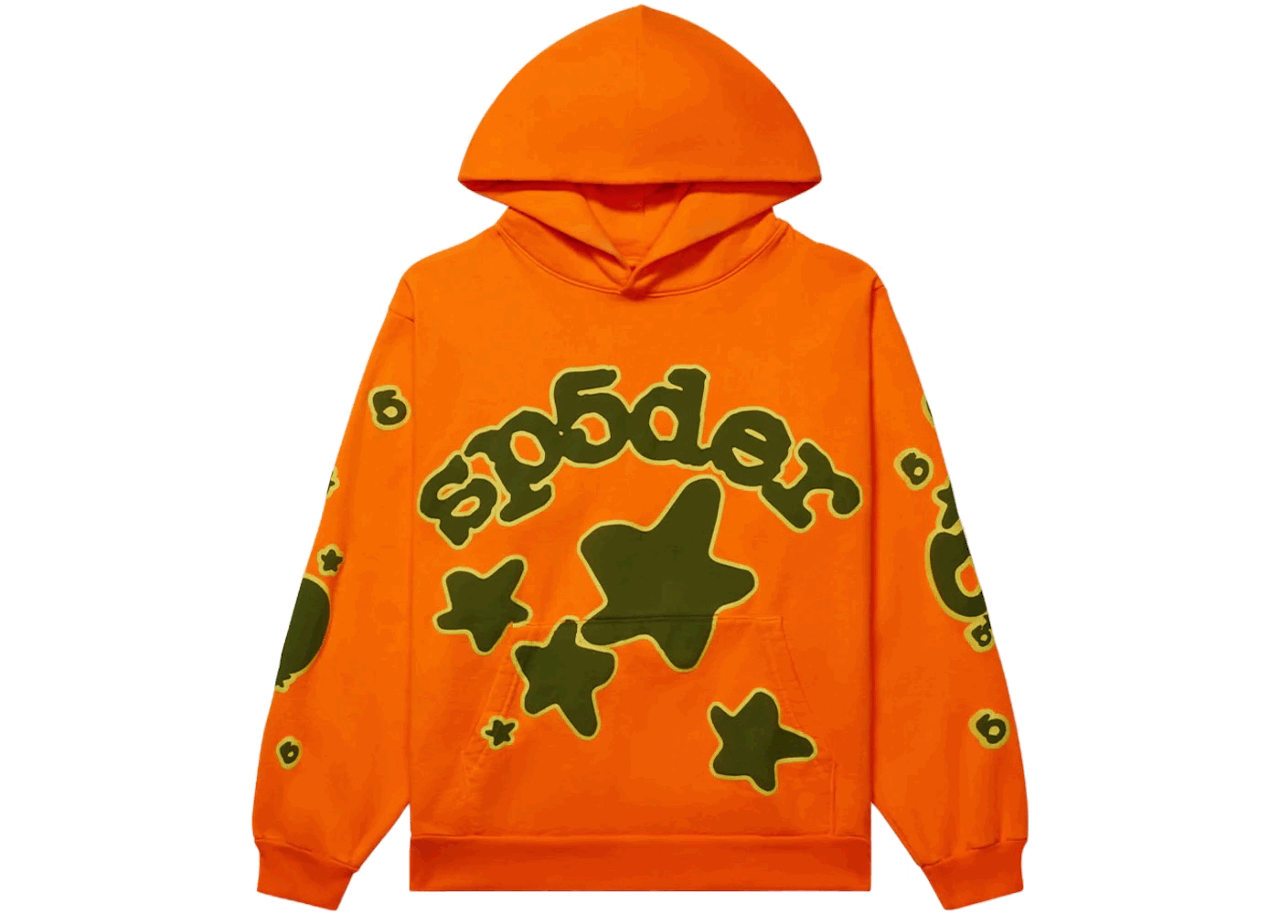 SP5DER Beluga Hoodie Orange — Sneaker Sapphire