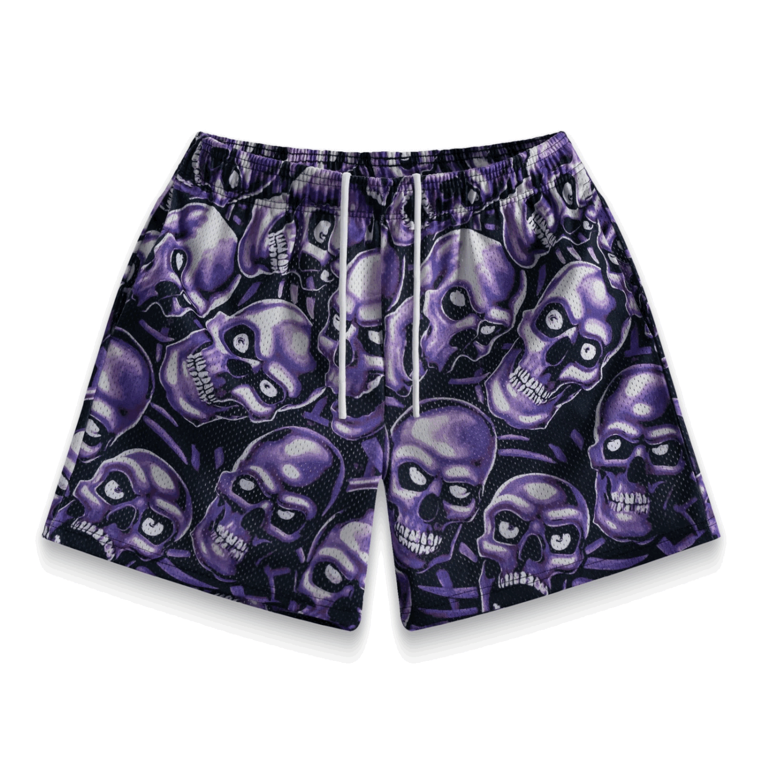 ショートパンツ Bravest Studios Purple Skull shorts XL tempImageYz73f3.gif?format=1500w