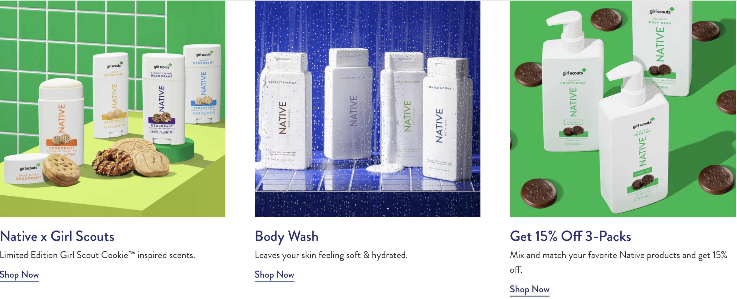 Native secondary card.