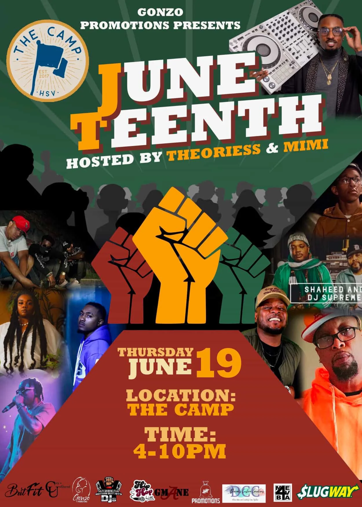 Gonzo Promotions Presents: Hip Hop Live