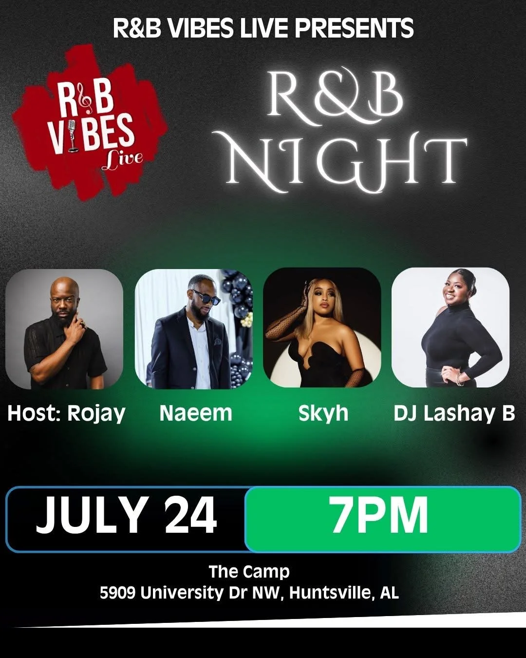 R&B Vibes Live Presents: R&B Night