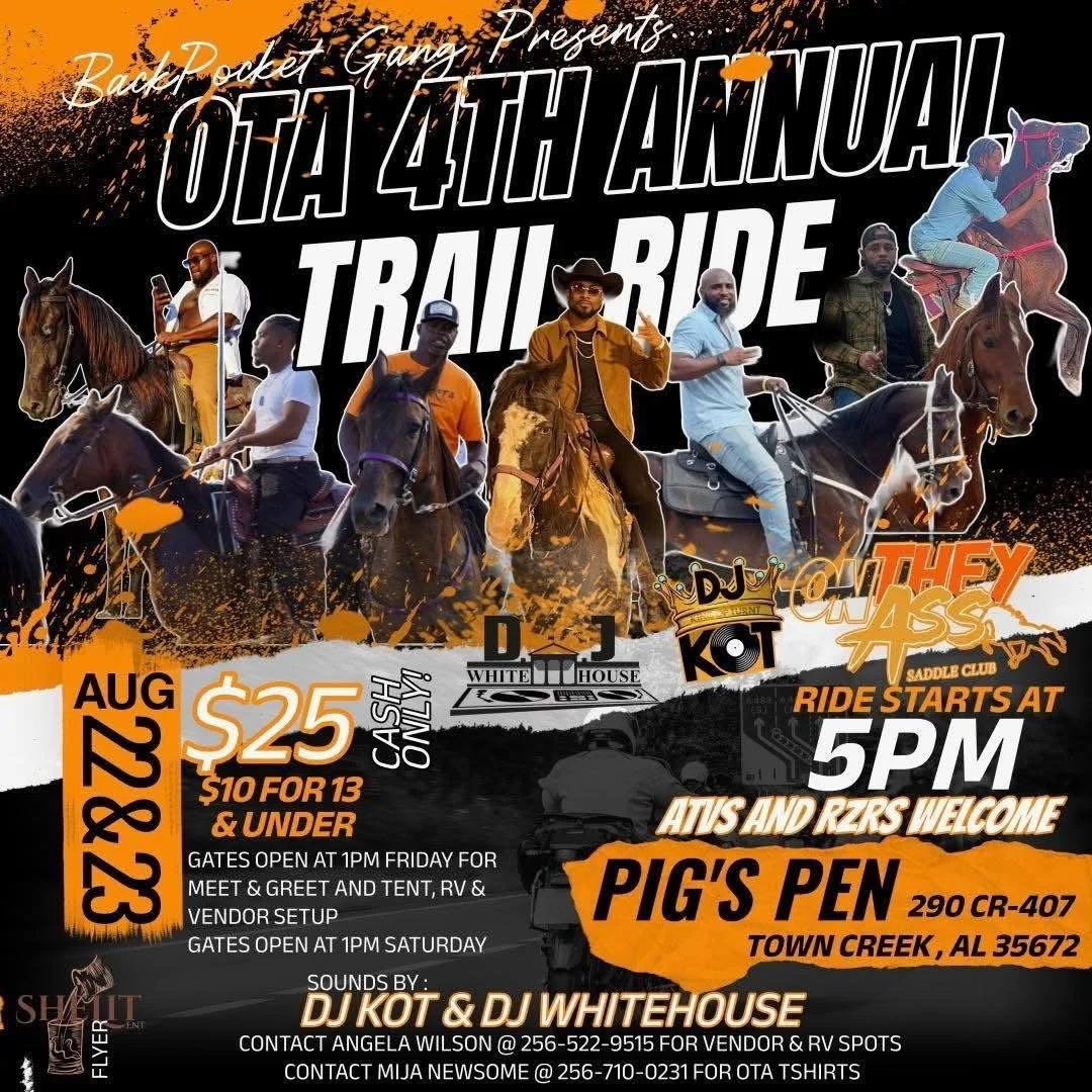 BackPocket Gang Presents: OTA 4th Annual Trail Ride