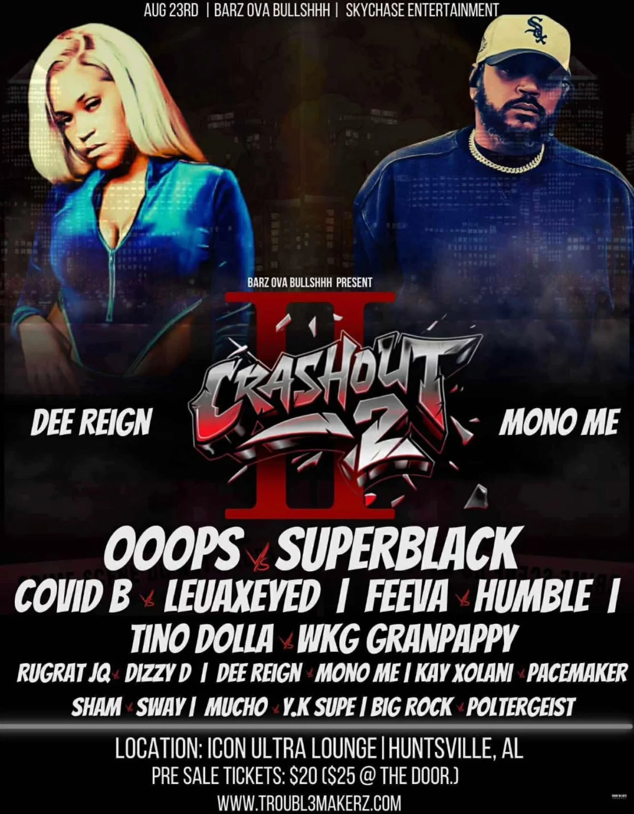 BARZ OVA BULLSHHH Presents: Crash Out 2