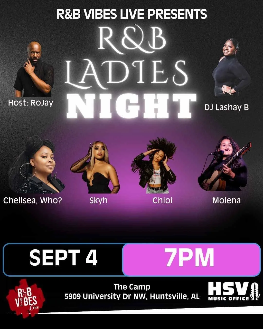 R&B Vibes Live Presents: R&B Ladies Night