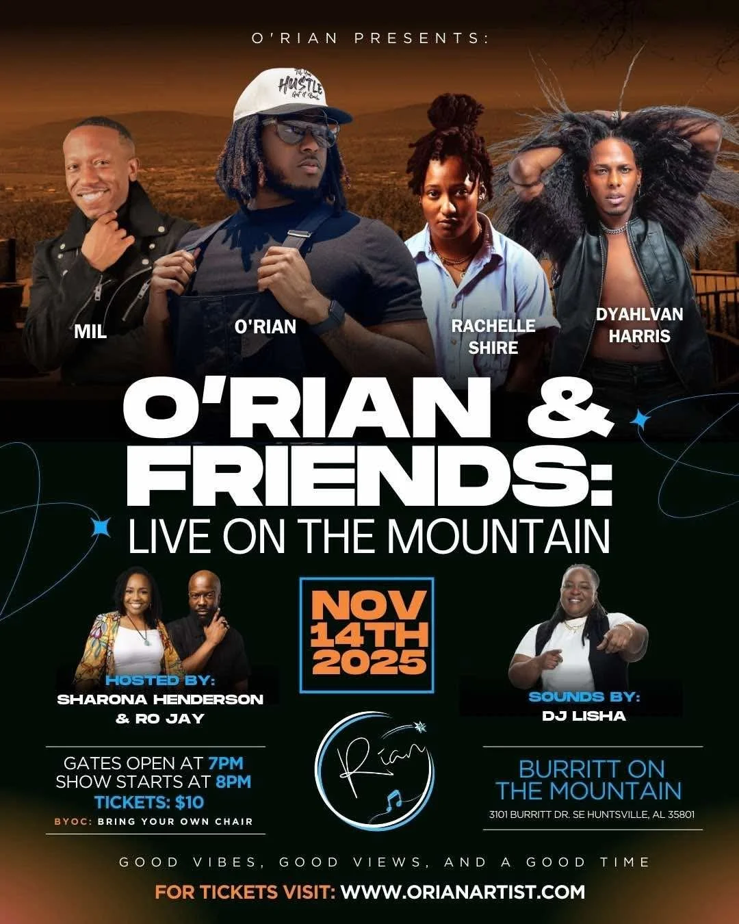 O'Rian & Friends: Live On The Mountain