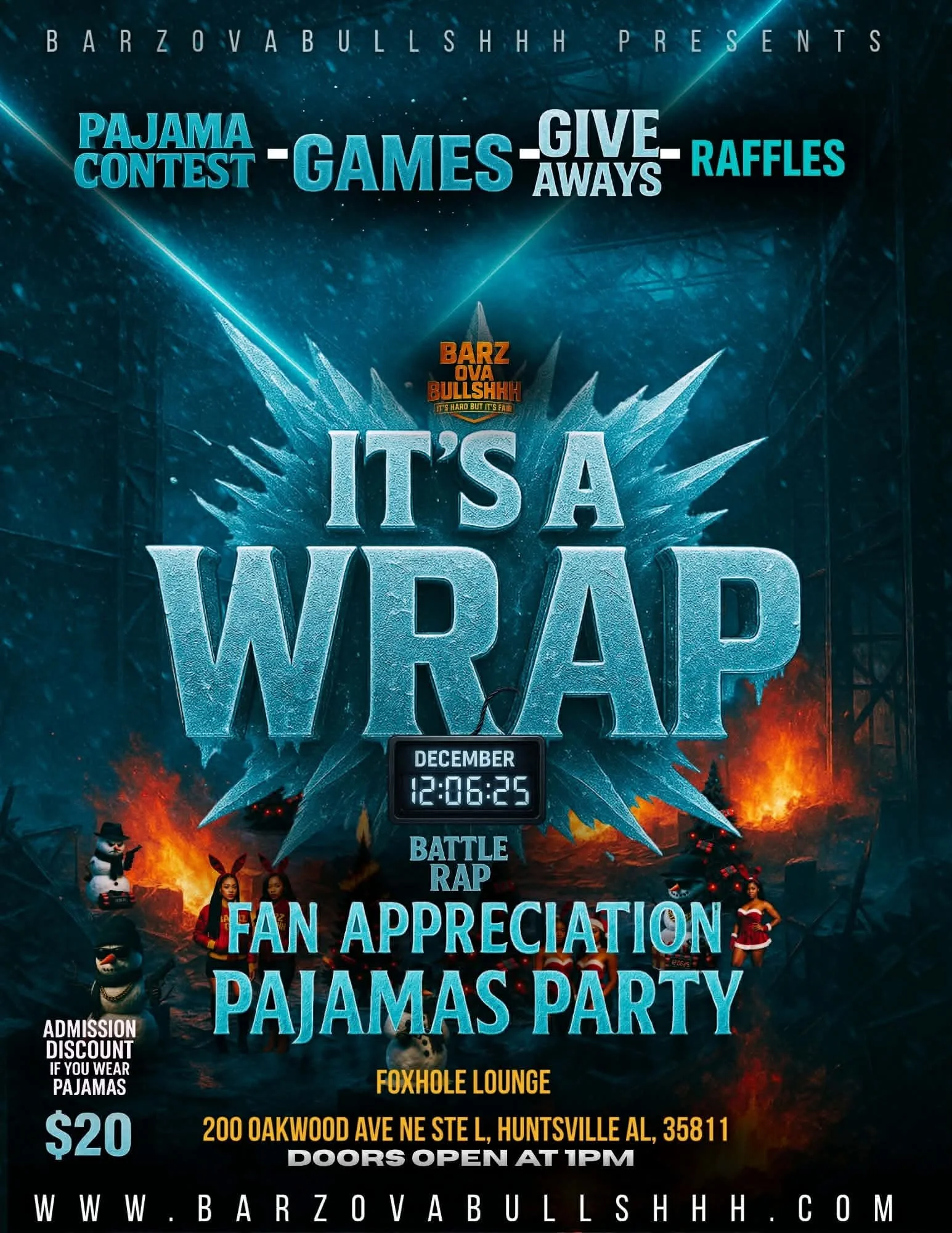 BarzOvaBullShhh Presents: It’s A Wrap