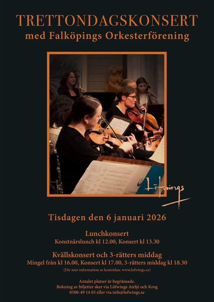 Trettondagskonsert på Löfwings Ateljé