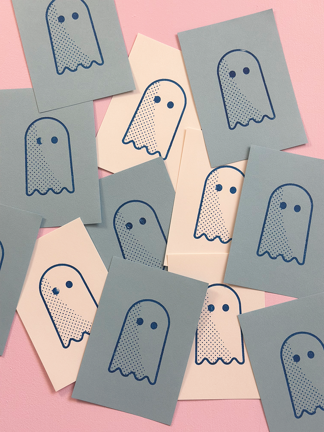 Gocco Ghost Print