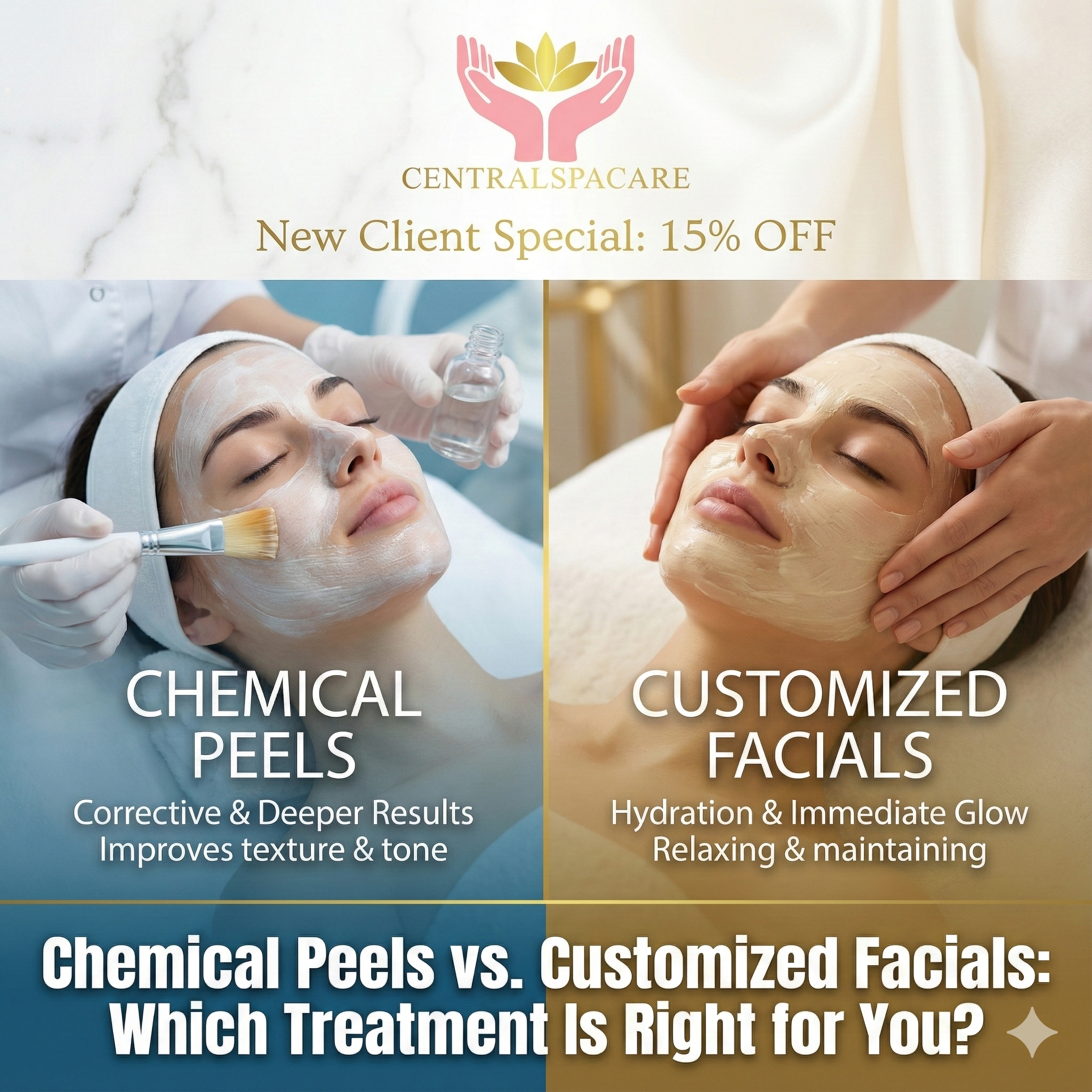 Chemical Peels vs. Customized Facials: Which Treatment Is Right for You?