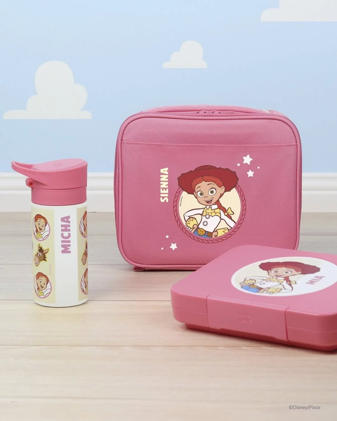 Hippo Blue Launches a New Toy Story Collection Featuring Woody, Buzz, and Jessie