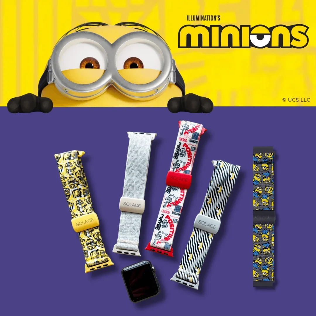 Solace Bands Says “Bello!” With First Licensed Minions Collection