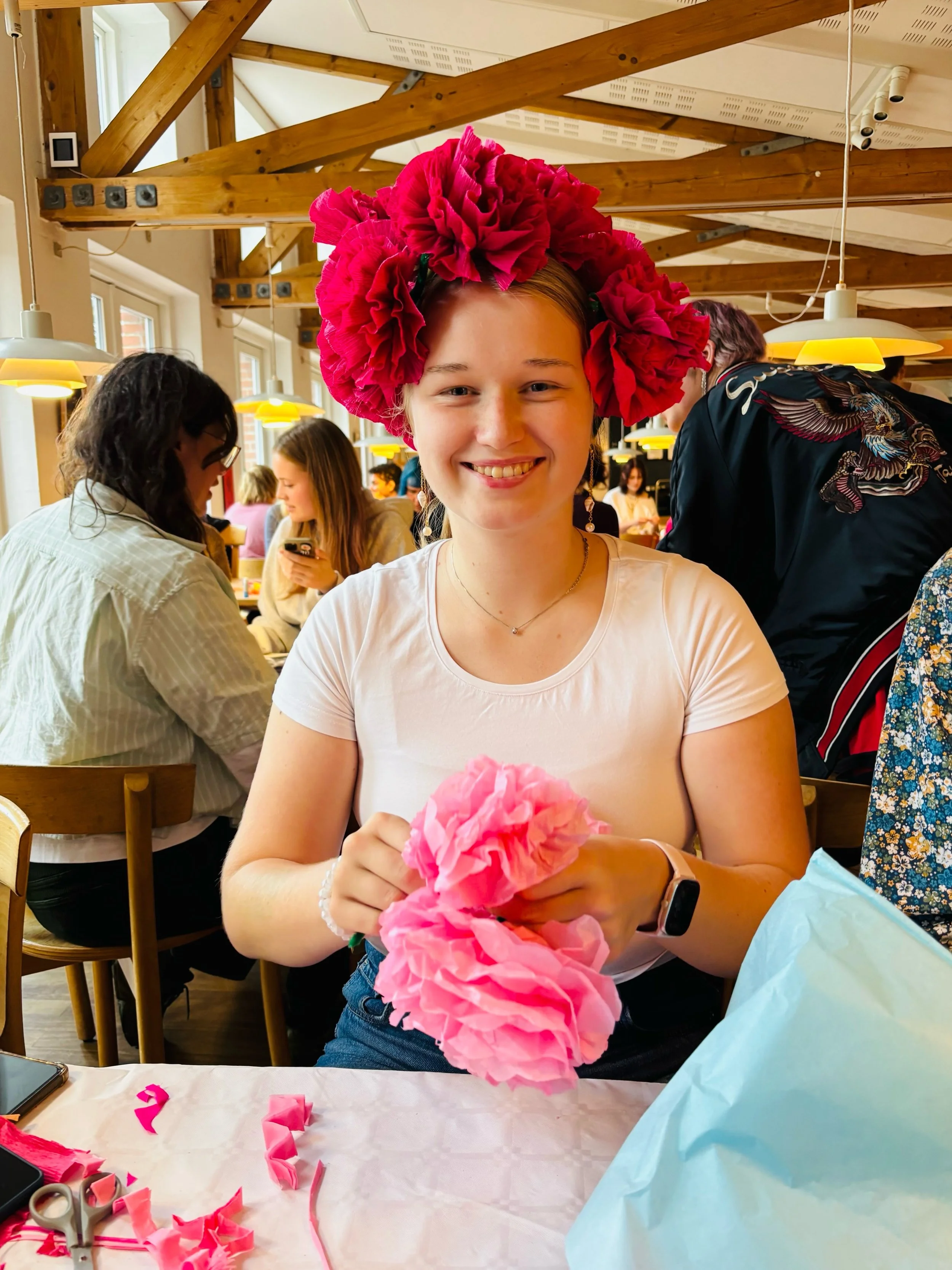 The past two days, we&rsquo;ve been exploring life, death, and the many ways we remember those who left before us.

We&rsquo;ve made flowers and decorations for our D&iacute;a de los Muertos altar, filled it with pictures of beloved people, pets, and