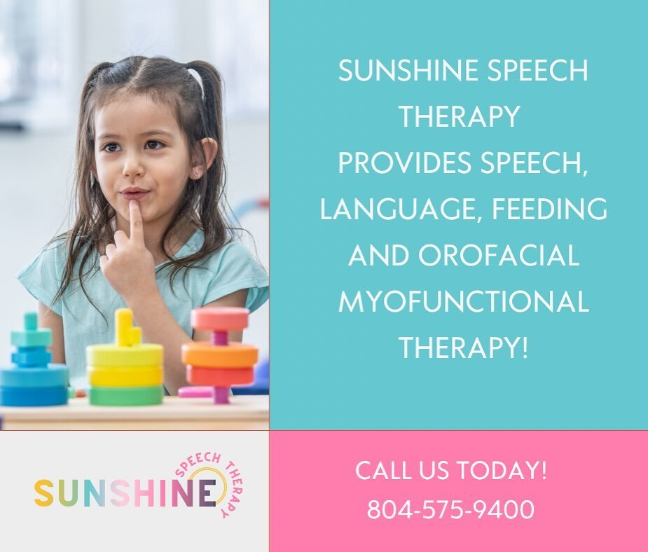 We have a limited number of spots now open for children who require our services. Don&rsquo;t miss this opportunity to support your child&rsquo;s speech, feeding, and language development. Call us today to book your spot! 804-575-9400 

📞✨ #SpeechTh
