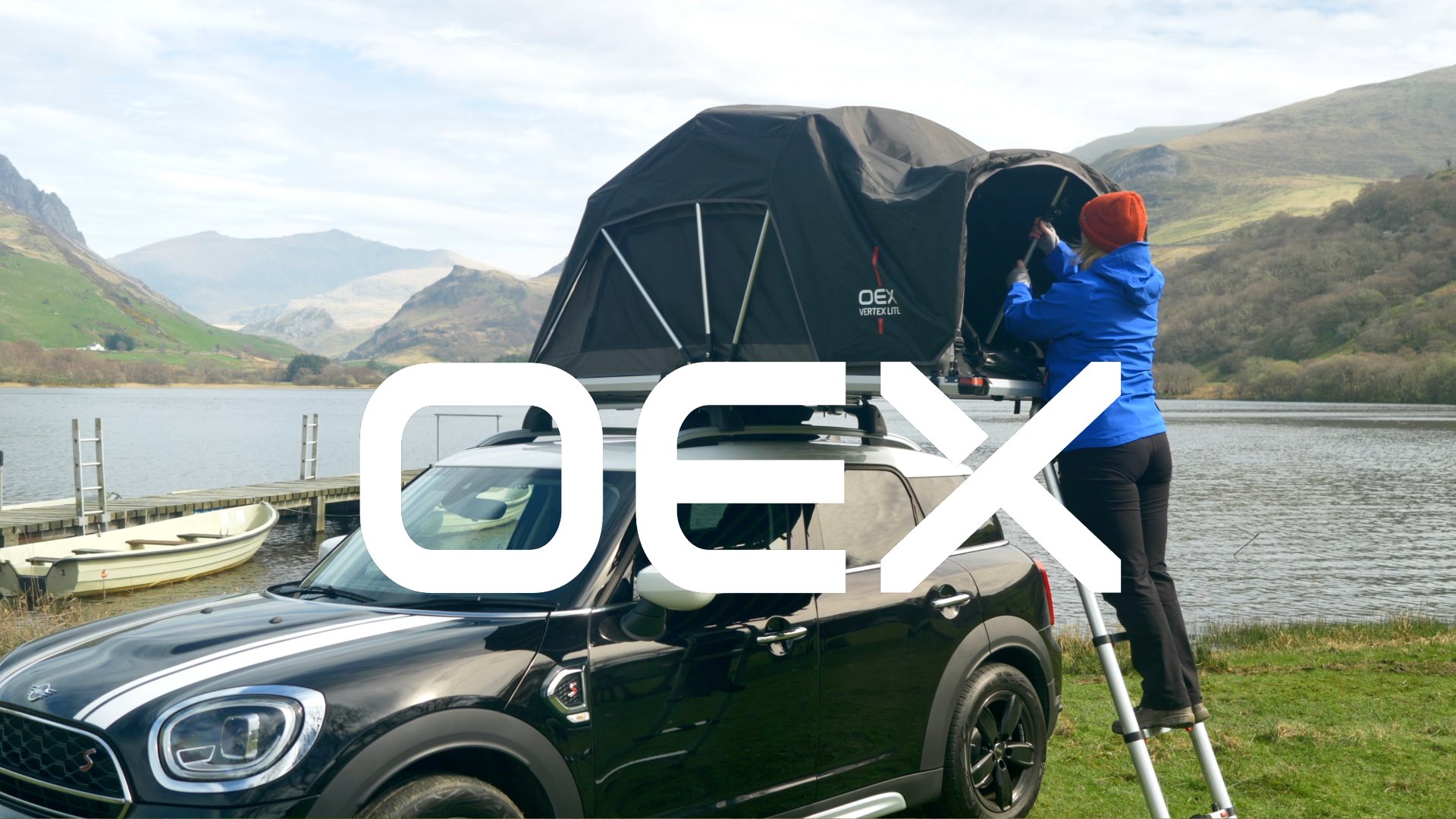 Setting up the OEX Vertex Lite Roof Tent