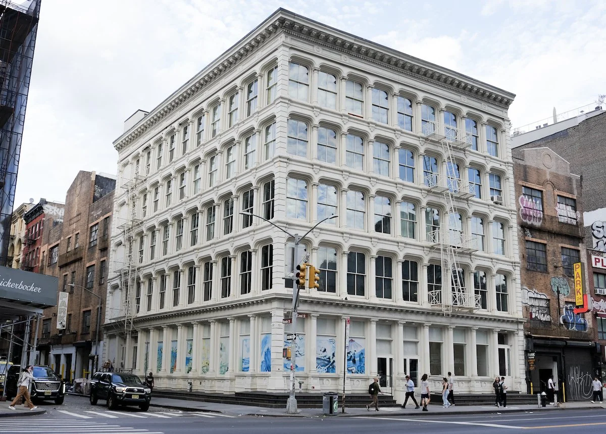 Installation View (Daytime):  Triumphant Currents, Auspicious Winds  (2025) 
Photo Credit: Matthew Li and Caroline Taylor Shehan