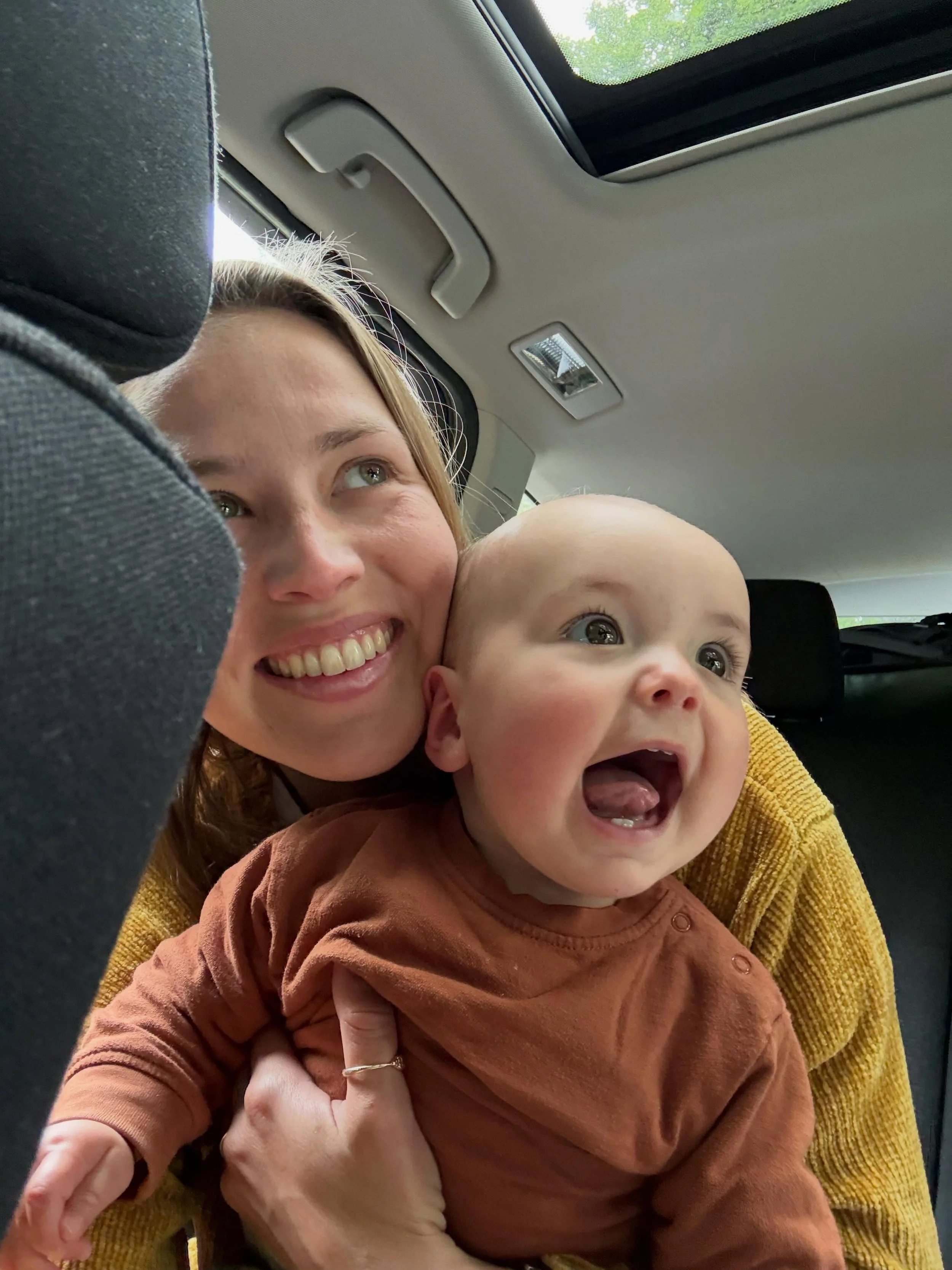April snaps 🌸 A lot of time in Brittany featuring coastal walks &amp; Leo&rsquo;s new favourite place to be: the big baby carrier, my first proper gig in a few years and longer days in the beautiful sunshineeee 🌞