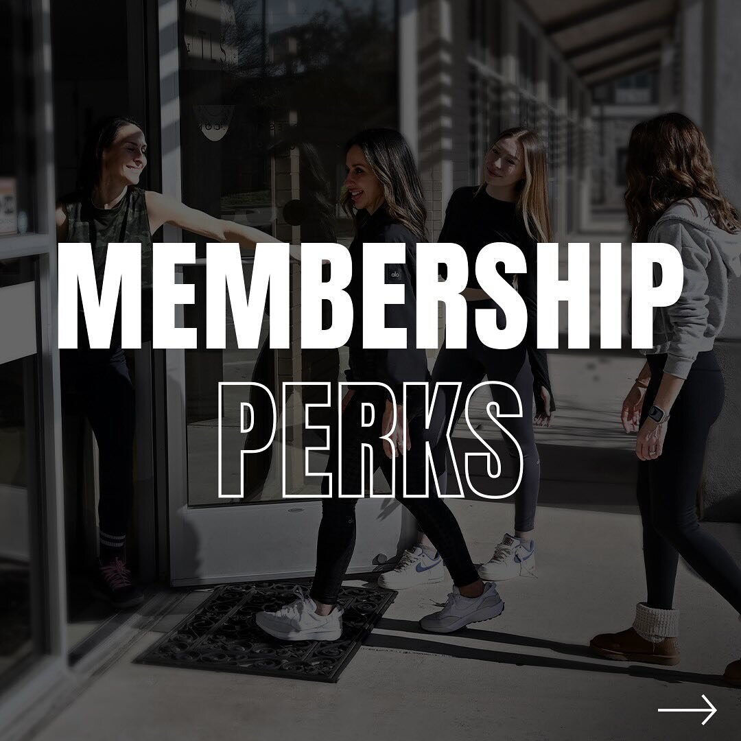 Elevate your fitness journey with our exclusive Membership Perks:

✅ One free guest pass per month

✅ One waived fee per month

👉 Early access to book classes!