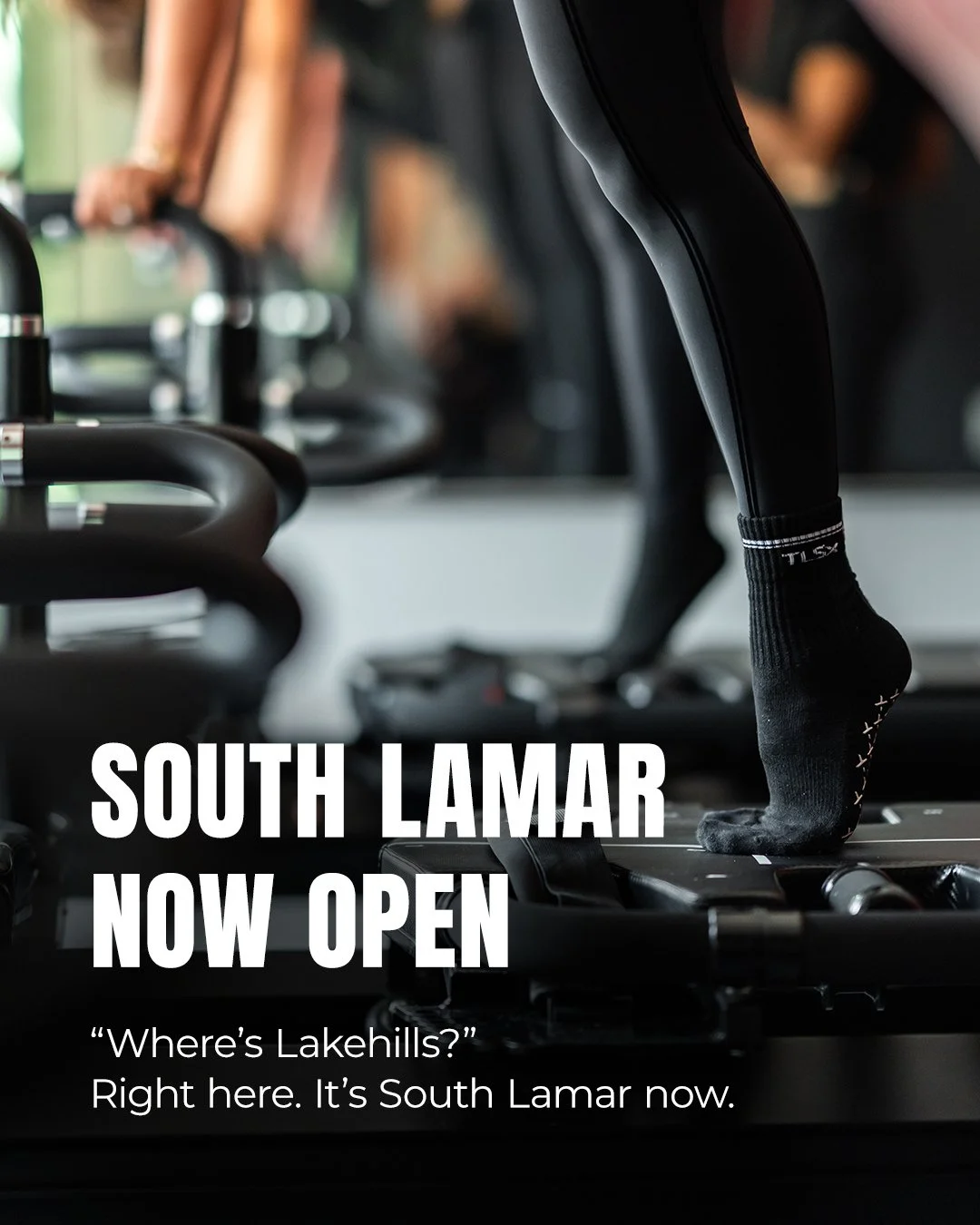 We finally fixed the map confusion.⁠
No lake. No hills. Just killer classes. 💅⁠
⁠
Find us at 4211 S Lamar Blvd, now officially TLSx South Lamar.⁠
⁠
#Tlsx #SouthLamar #AustinFitFam