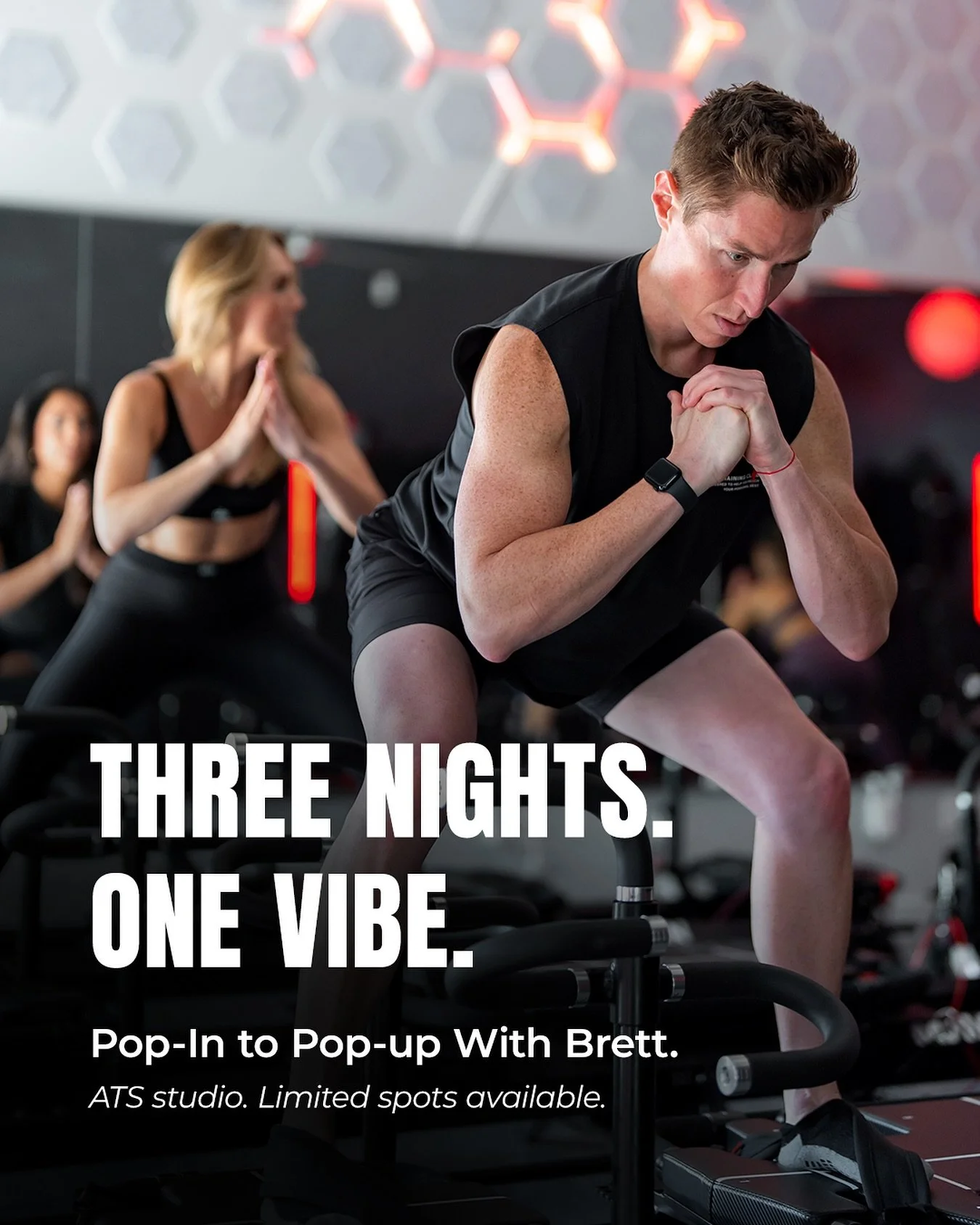 Variations you’ve never experienced before. The challenge you’ve been waiting for.
Motivation that meets you where you are, and a vibe that makes you want to give a little more every time.
👉 Led by Brett, bringing creativity, connectio