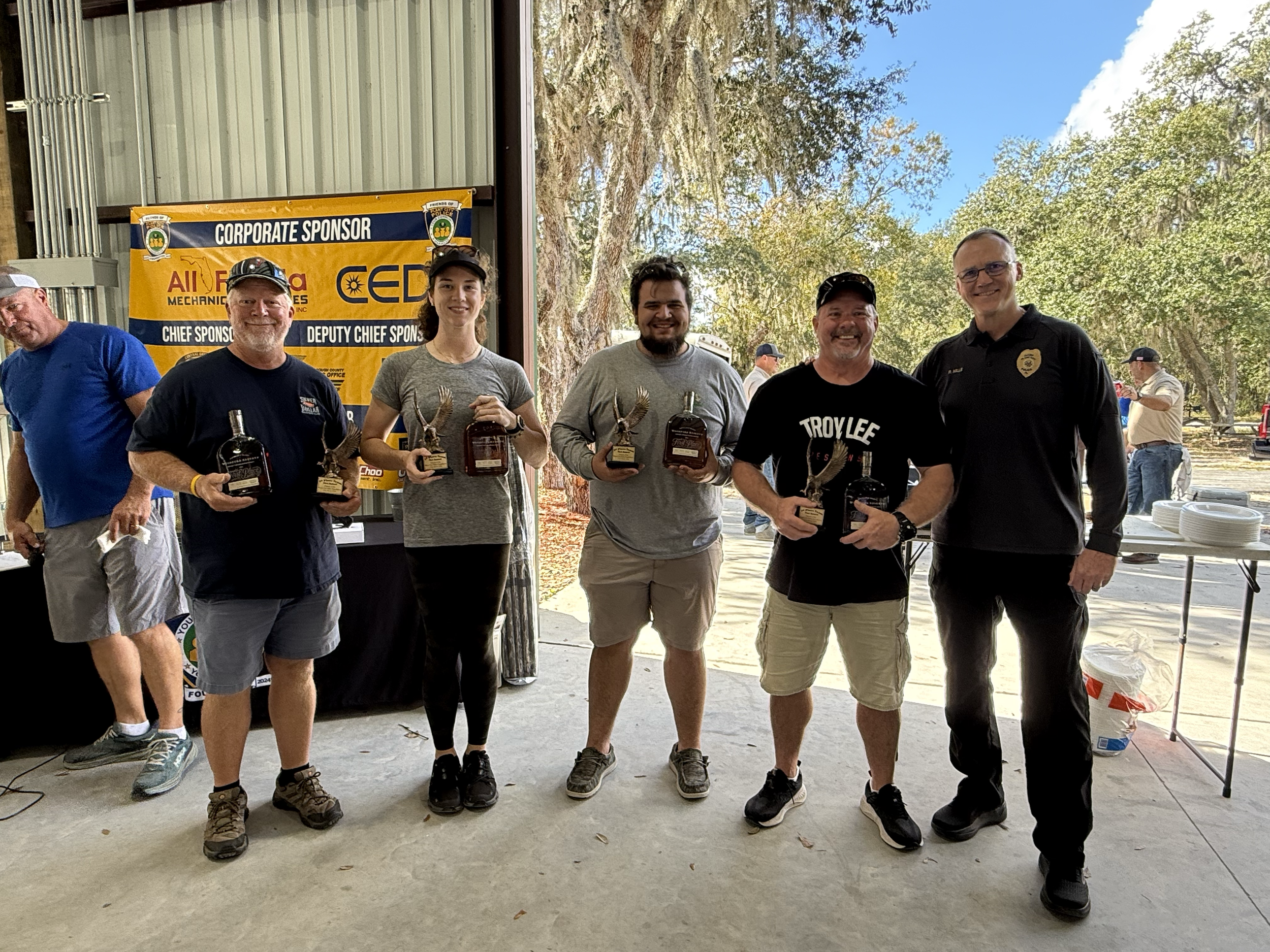 Team Jarrett Scott Ford-1st Place Clay Shoot Winners