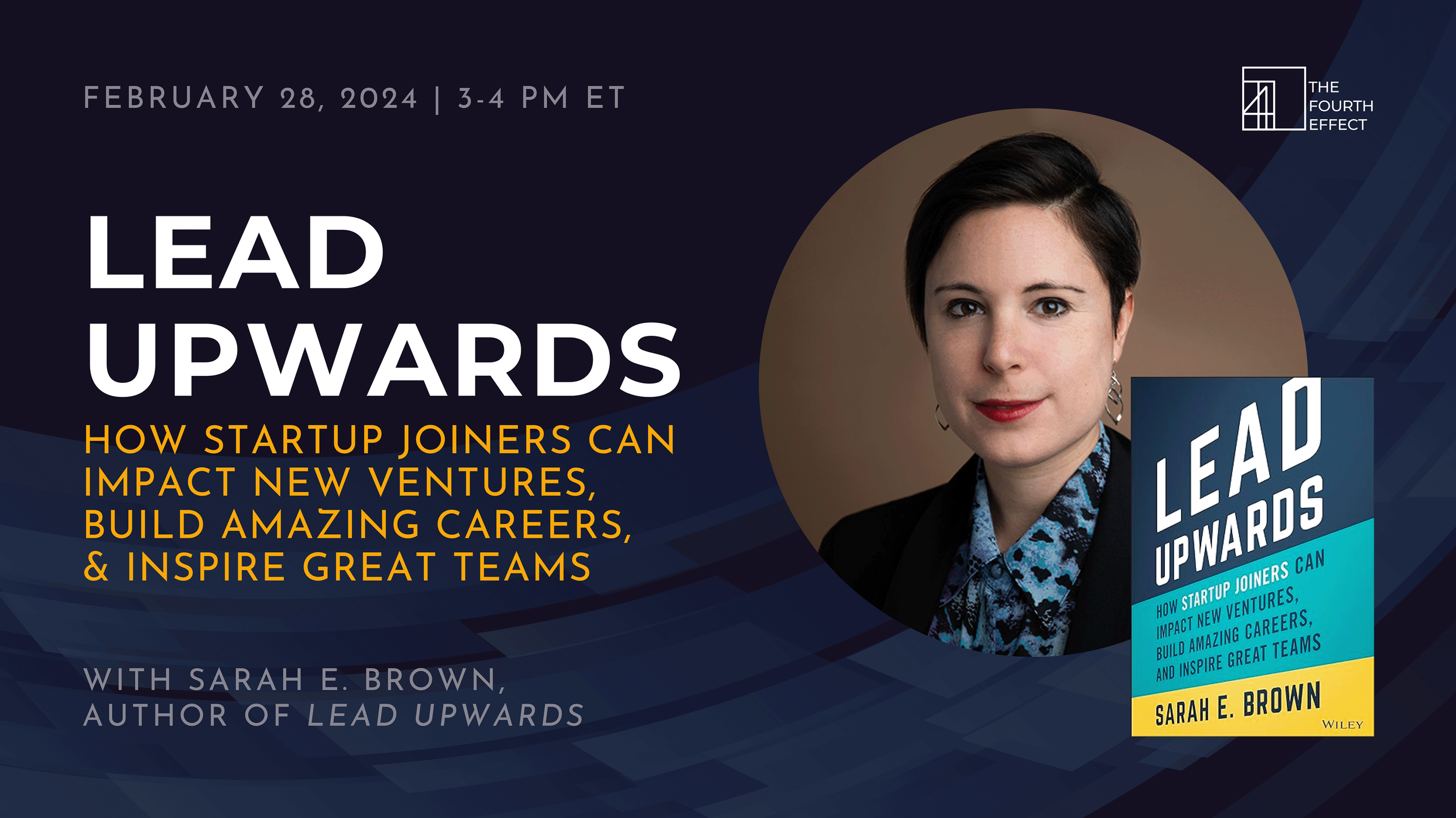 A Book Talk with Author Sarah Brown