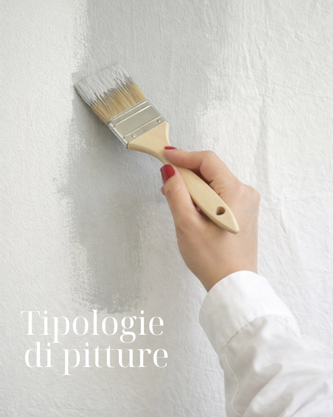TIPOLOGIE DI PITTURE 

La pittura, nell&rsquo;interior design, non &egrave; una semplice scelta estetica.

&Egrave; uno strumento progettuale capace di influenzare la percezione dello spazio, la luminosit&agrave; e il comfort abitativo.

In base alla