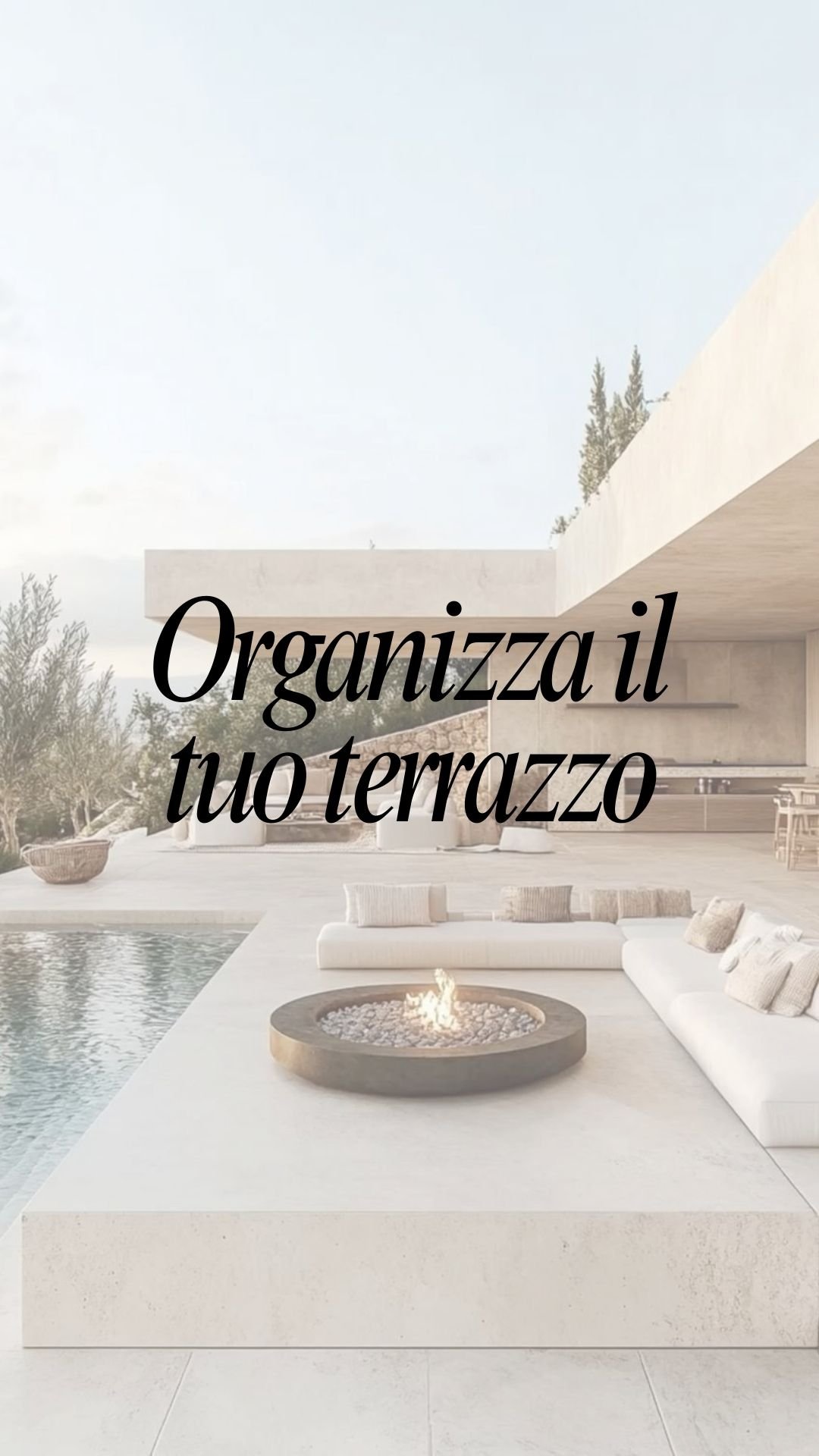 ORGANIZZA IL TUO TERRAZZO