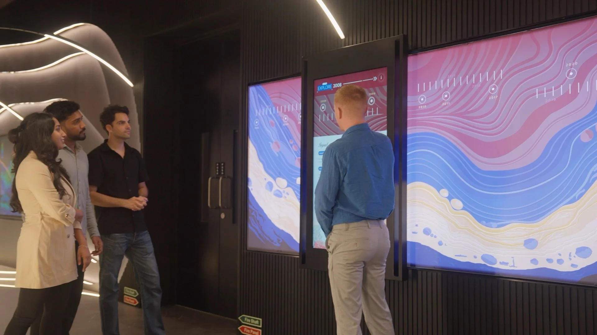 Interactive Digital Slider Screens for Engagement & Display