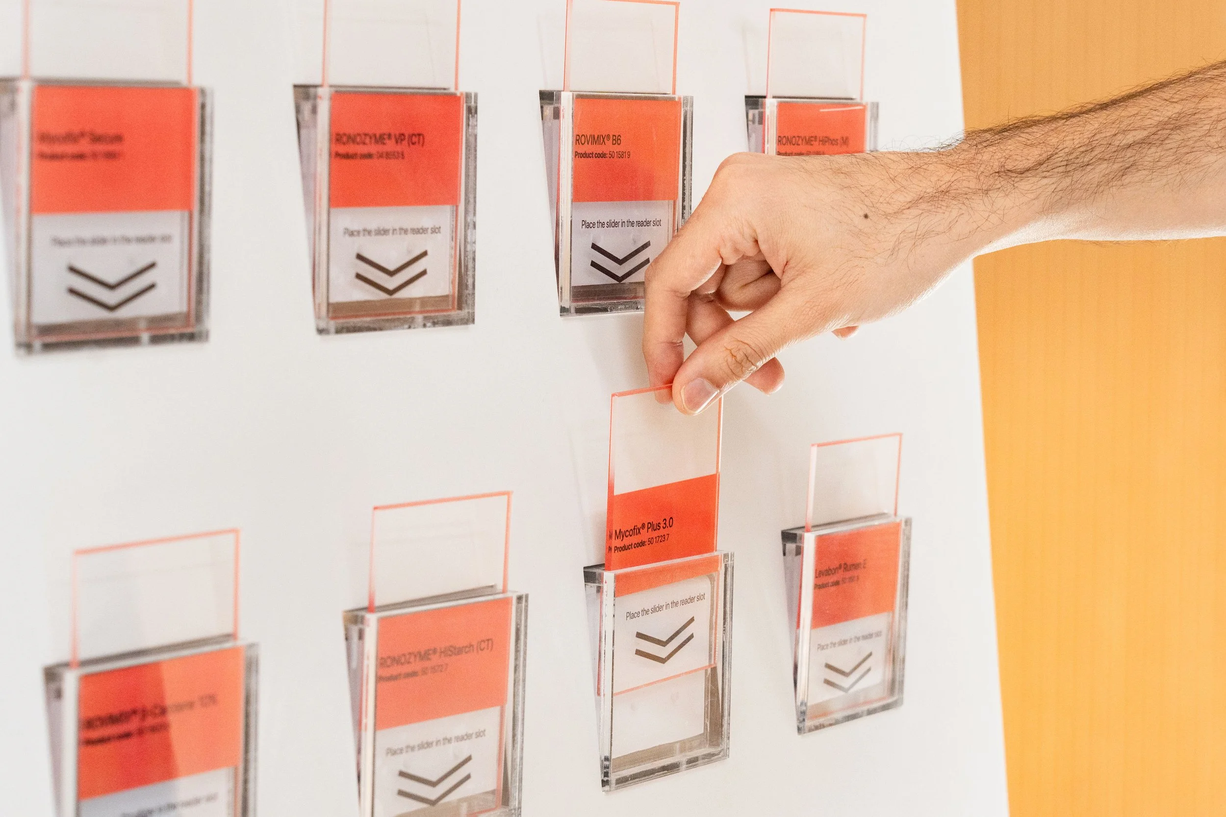 Product Showcase in a DVSI-designed corporate experience centre