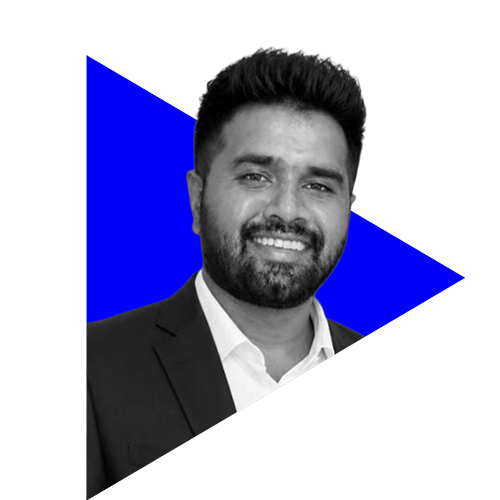 Portrait of Yogesh, member of the DVSI team.