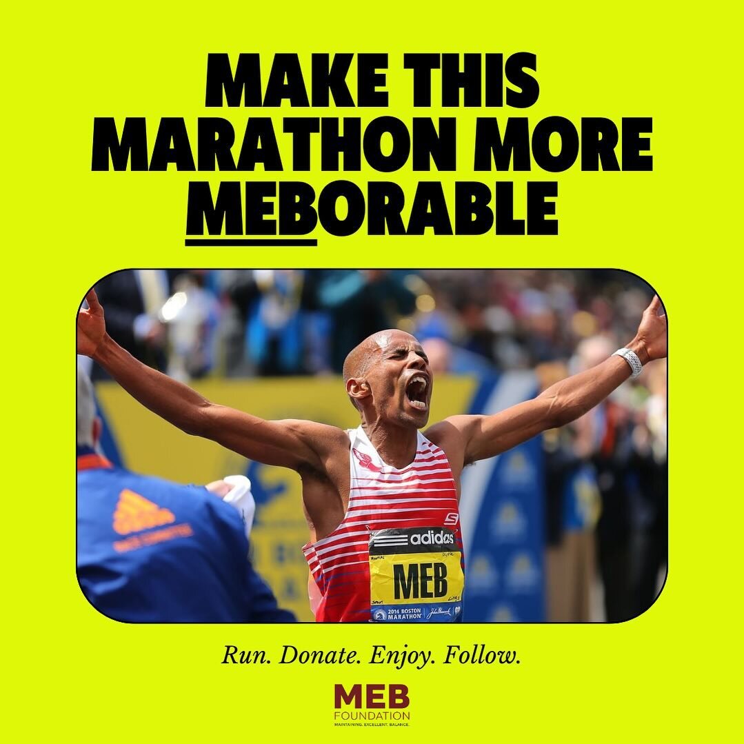 Beginning in 2002, I ran 26 competitive marathons over an amazing 15 year professional running career. Since retiring in 2017, I have run two marathons for charity (MR8 and Team for Kids), and am grateful to now run for charity for the third time - a