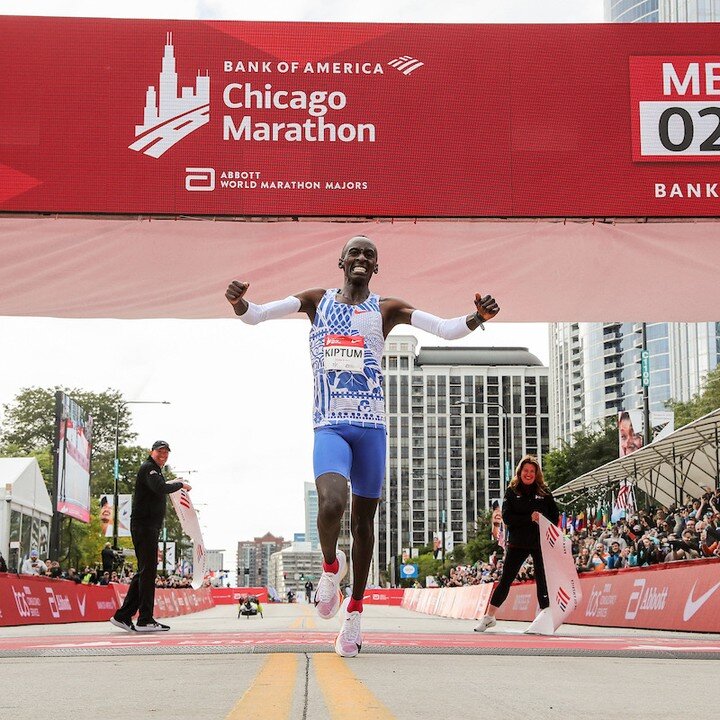 This is how I will remember Kelvin, as he crossed the finish line in Chicago with so much happiness and joy; a magnificent athlete and person.

My heart goes out to Kelvin and Gervais's families and loved ones, and my best wishes to Sharon for a quic