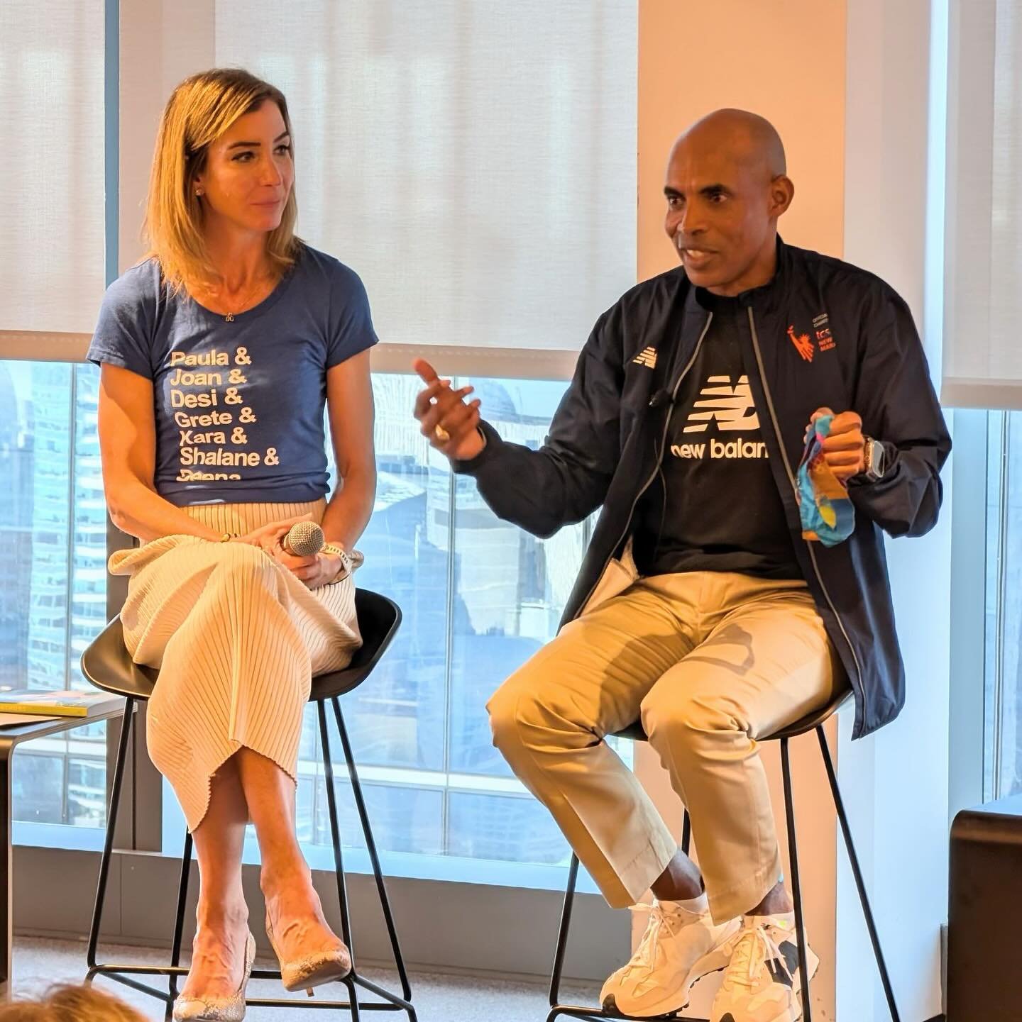 It is an honor to have the opportunity to connect with some of the world&rsquo;s finest organizations through my ambassadorship in the sport of running. On the Thursday before the NYC Marathon, I got to speak to the marathoners of @ey_us at a luncheo