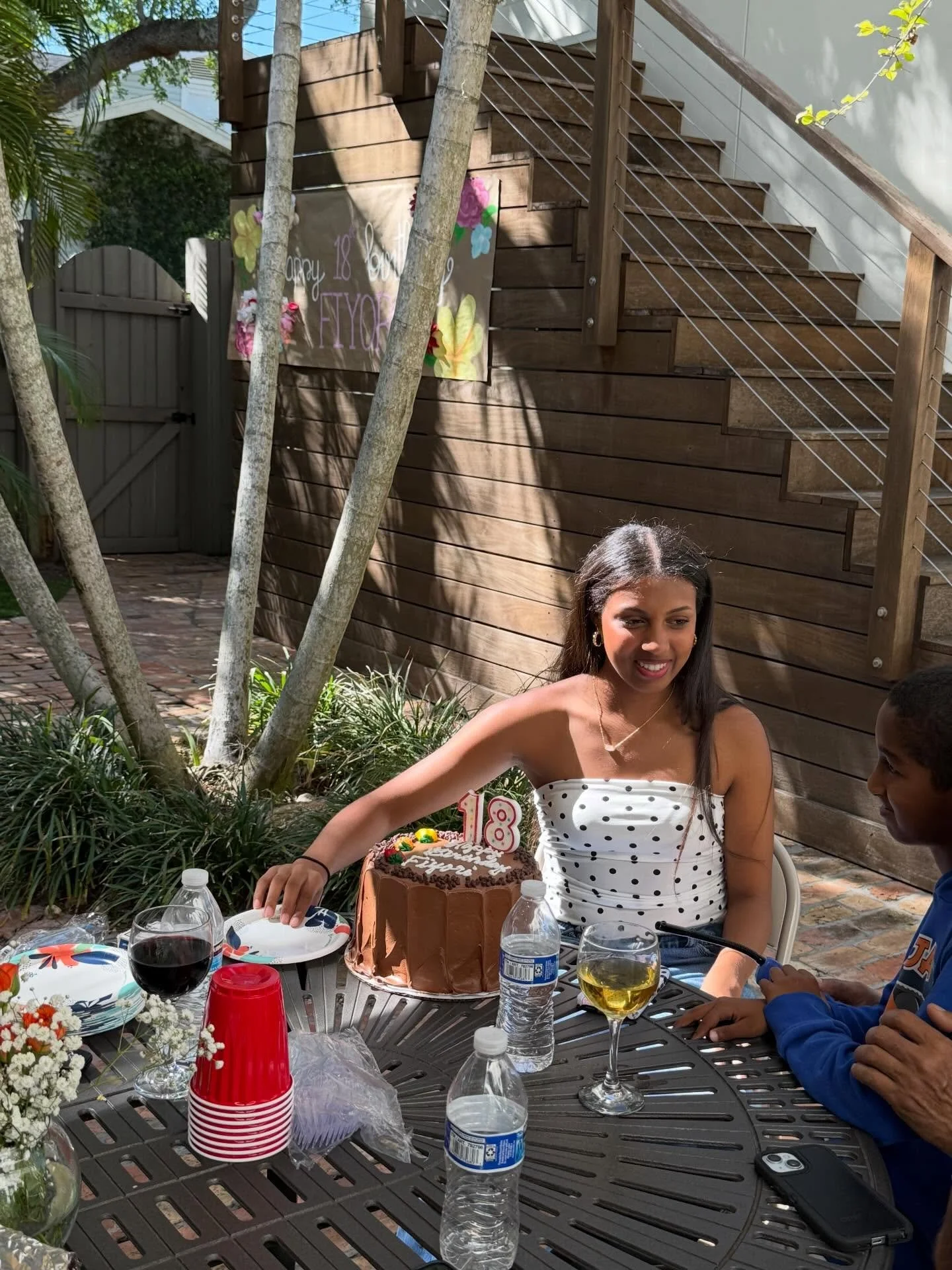 Happy birthday Fiyori.&nbsp;&nbsp;May your adult life be as bright, as fit and as beautiful as you are!