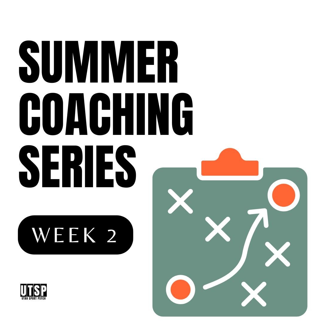 Summer Coaching Series Week 2