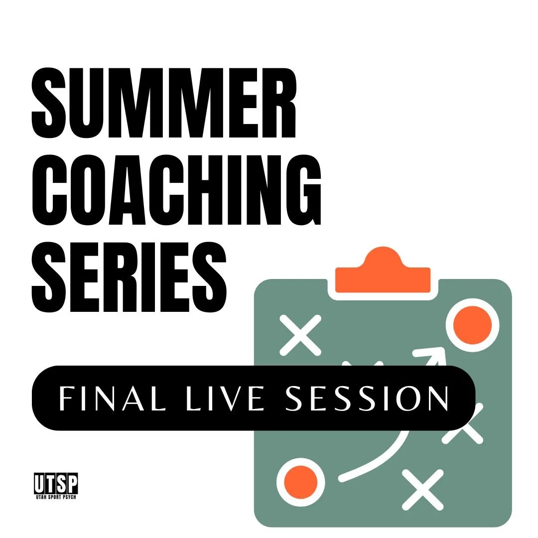Summer Coaching Series Final LIVE Session