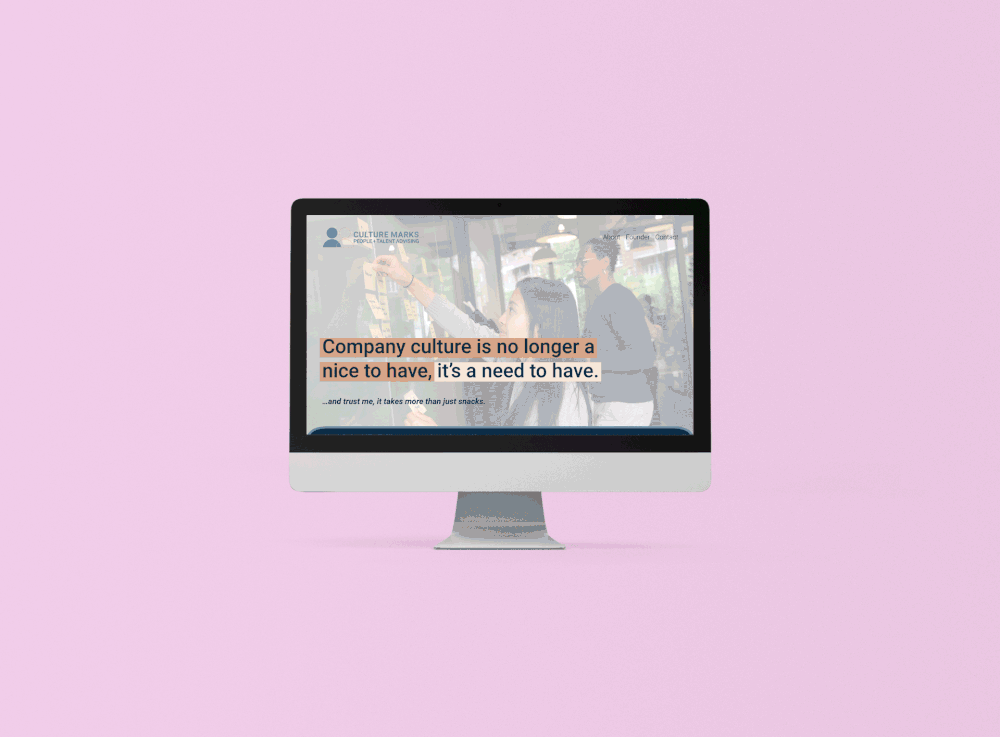 Culture Marks — Bright Seid Design PersonalityPacked Websites