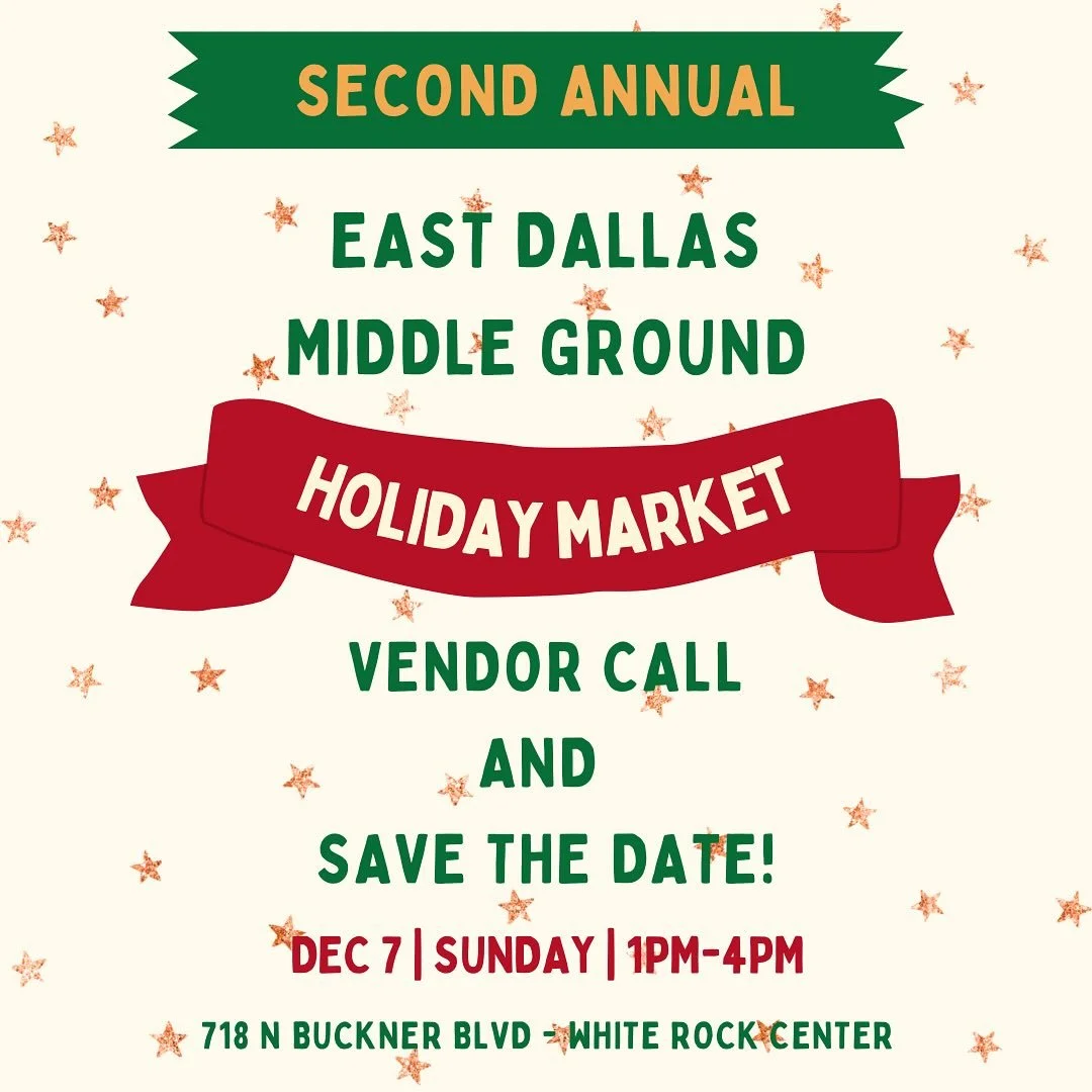 It&rsquo;s baaaack! Neighbors- mark your calendars for our second annual EDMG holiday market! Last year was a blast and we can&rsquo;t wait to do it again. Spend Sunday December 7th from 1-4pm with us: grab a coffee, shop small for the holidays, and 