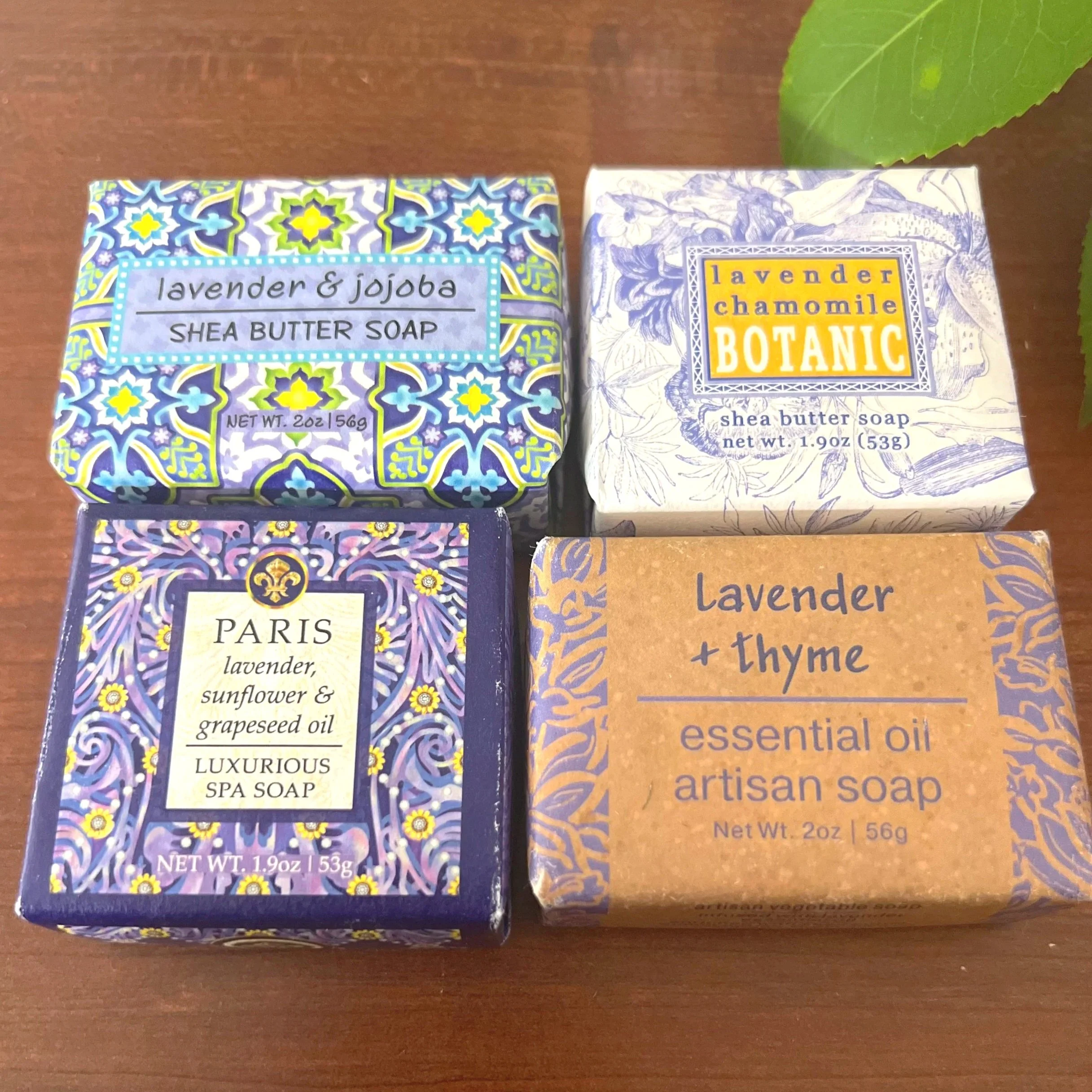 Lavender Lover - Lavender Soap Gift Set of Greenwich Bay 1.9oz Soaps
