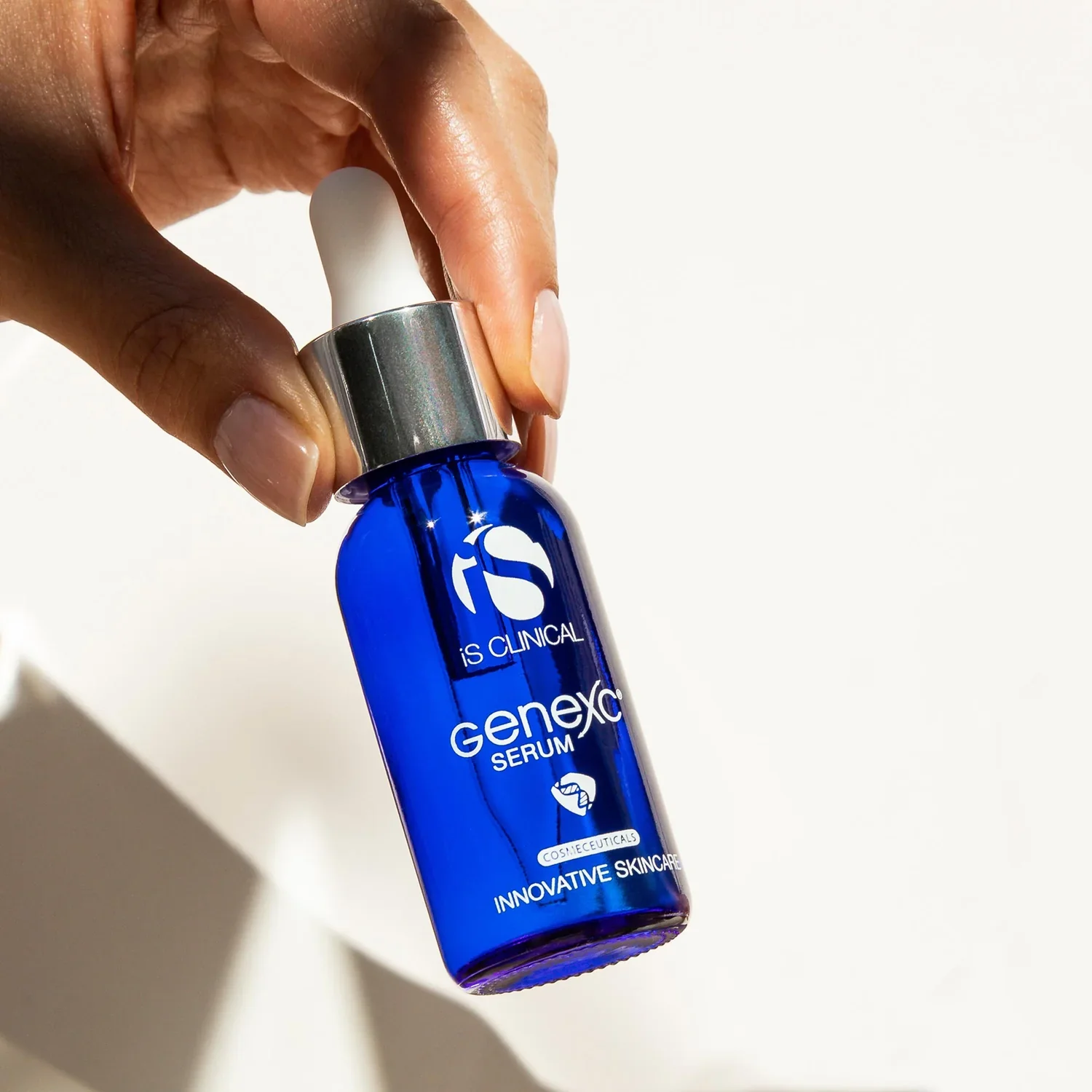 iS Clinical GeneXC Serum for antioxidant support and skin radiance.
