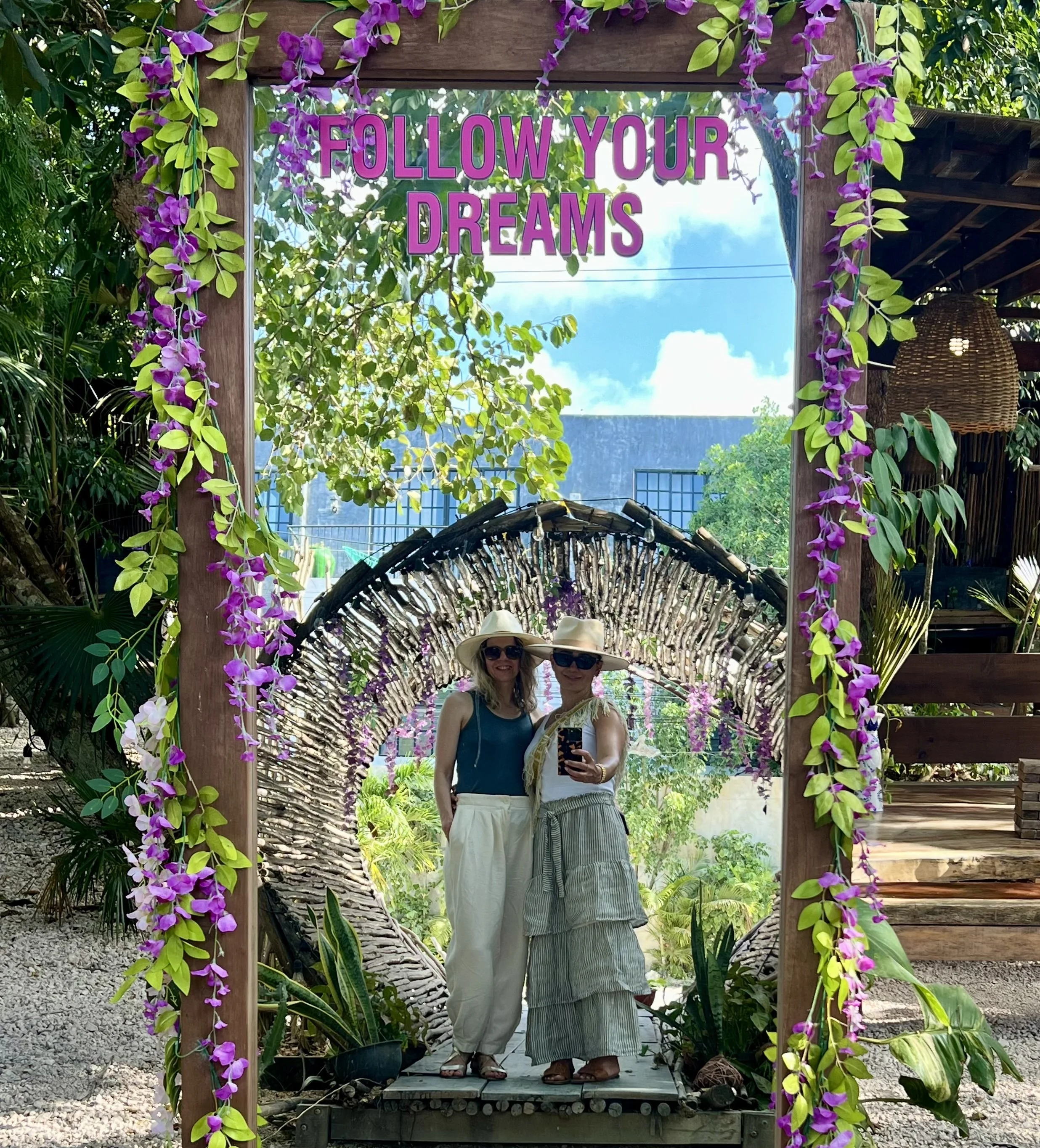 Judit and Eliana co-founders of JE'DERM skin atelier in Tulum Mexico