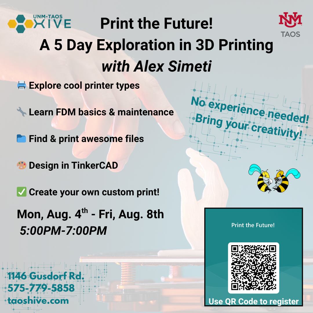 Print the Future! Exploring 3D Printing with Alex Simeti