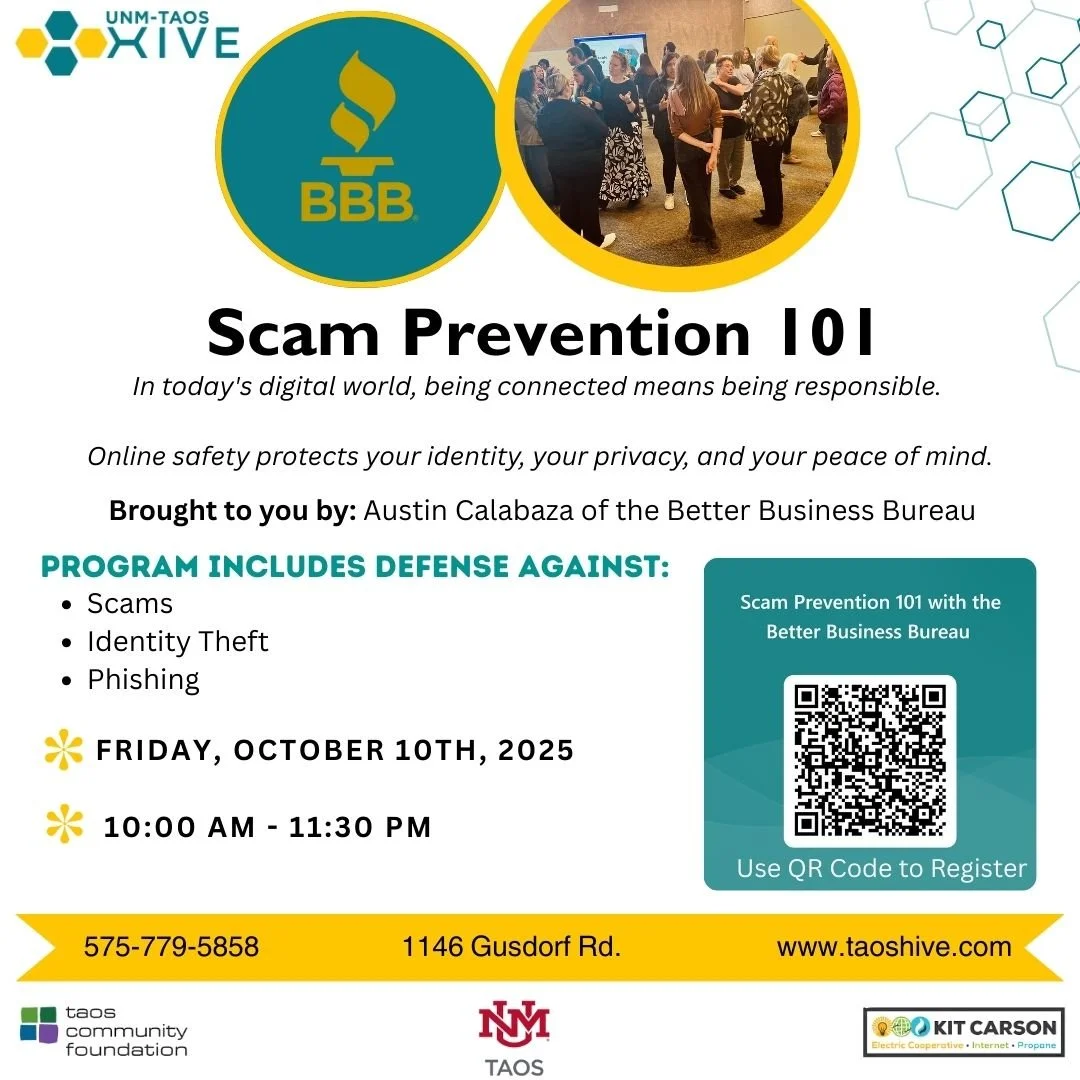 Scam Prevention 101 Workshop