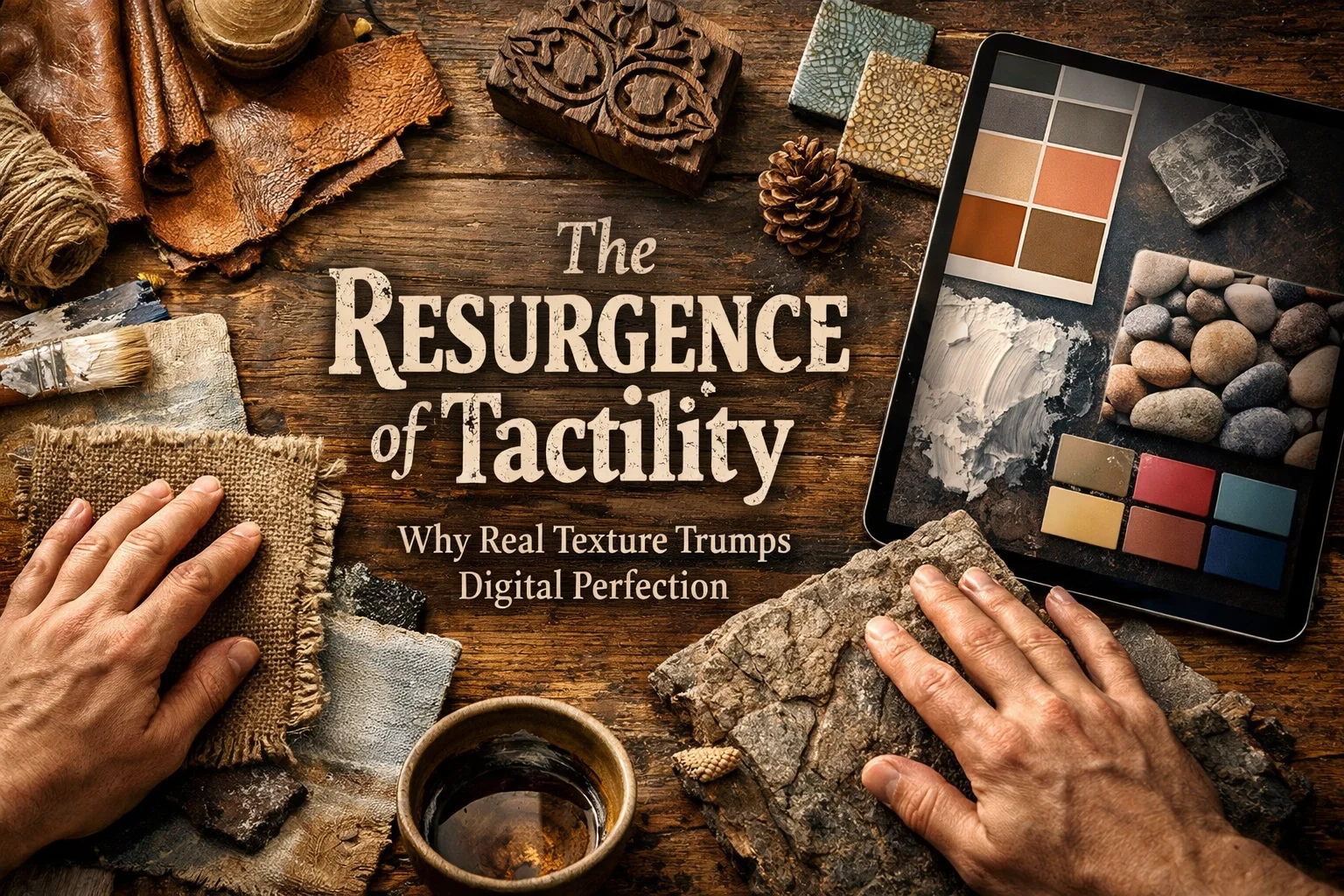The Resurgence of Tactility: Why Real Texture Trumps Digital Perfection