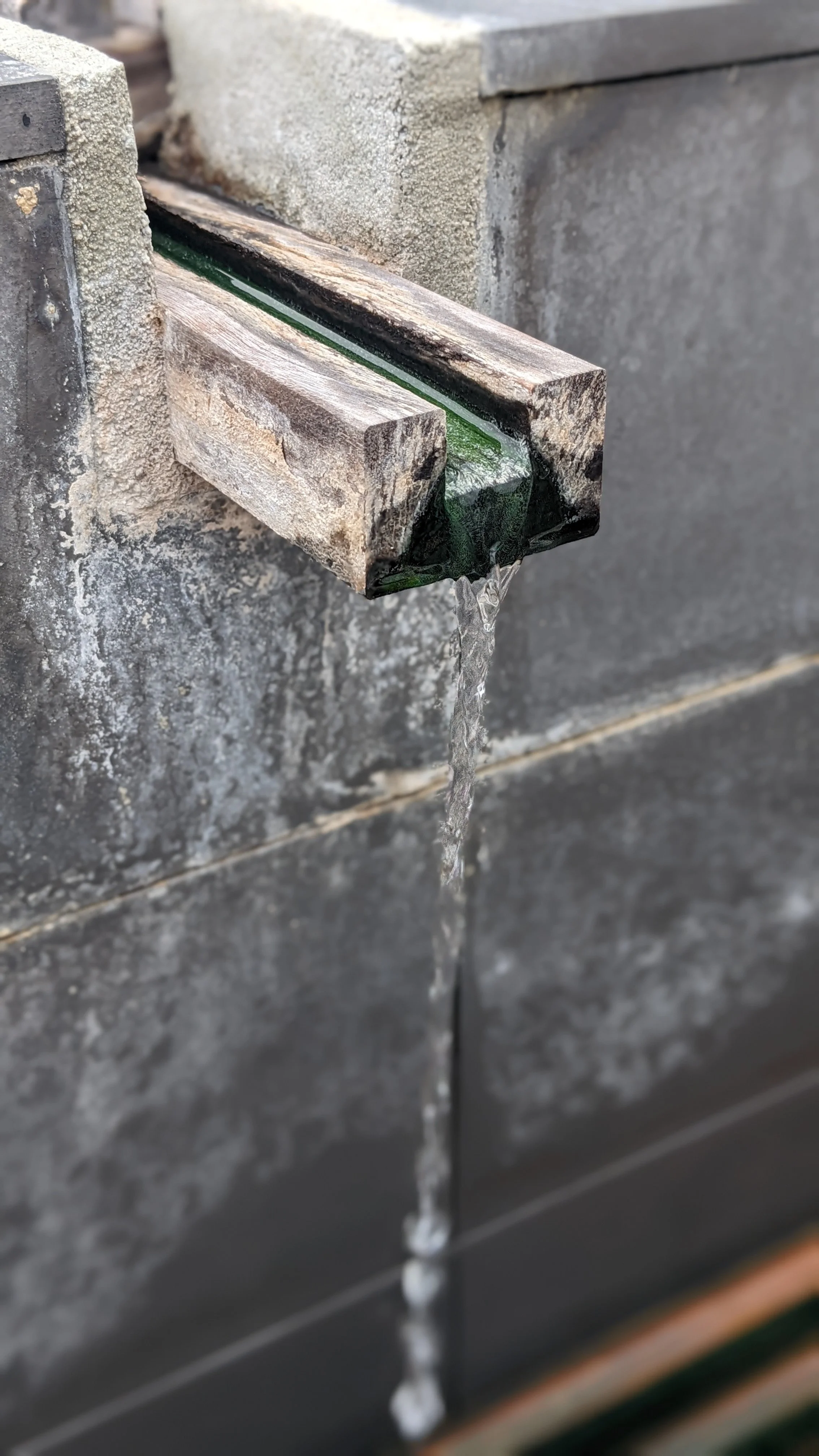 Water rill spring hammam