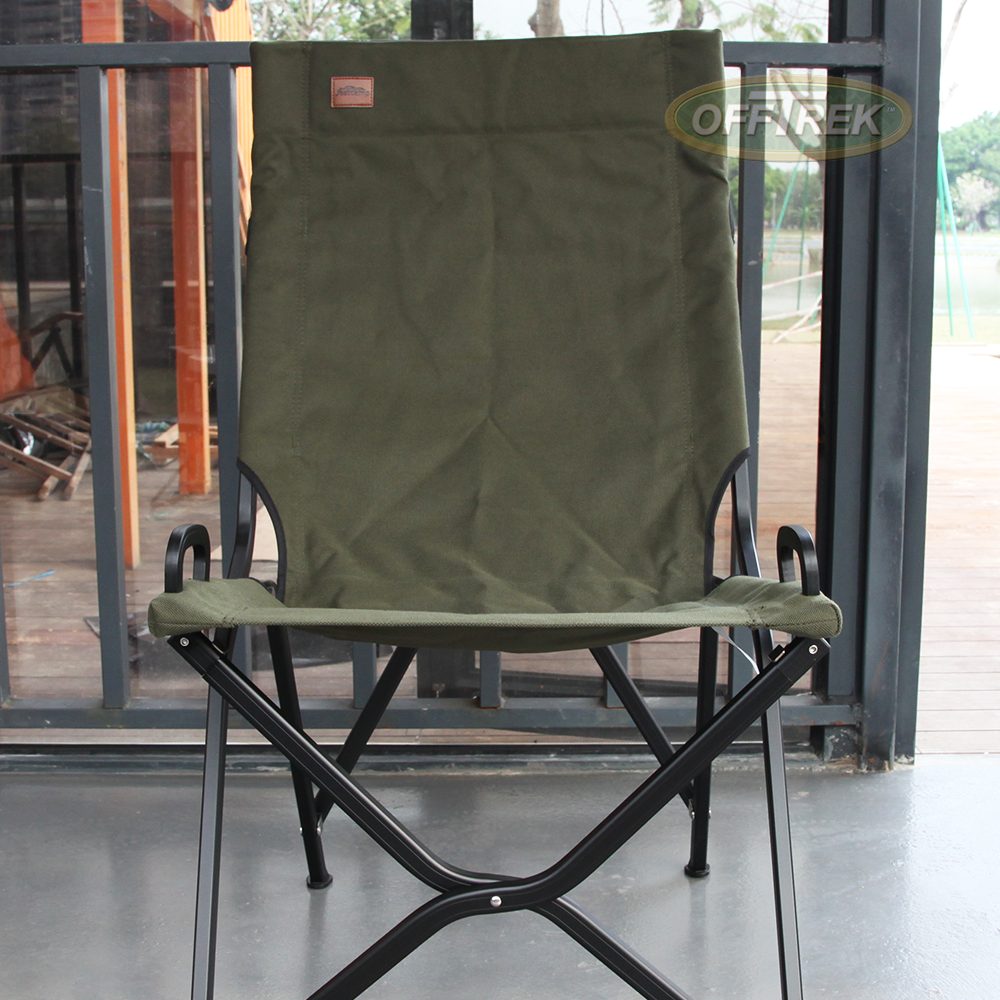NEW Easy Chair in Green / Black with Tapered Seat Height - Ultimate Comfort