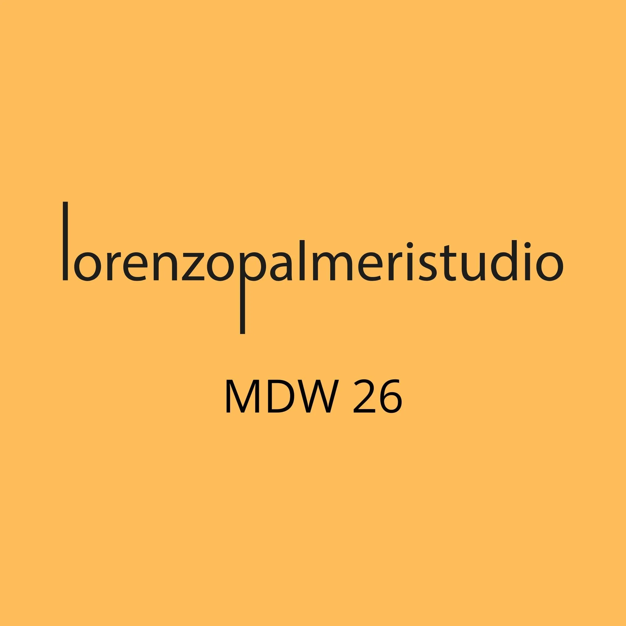 Lorenzo Palmeri MDW26