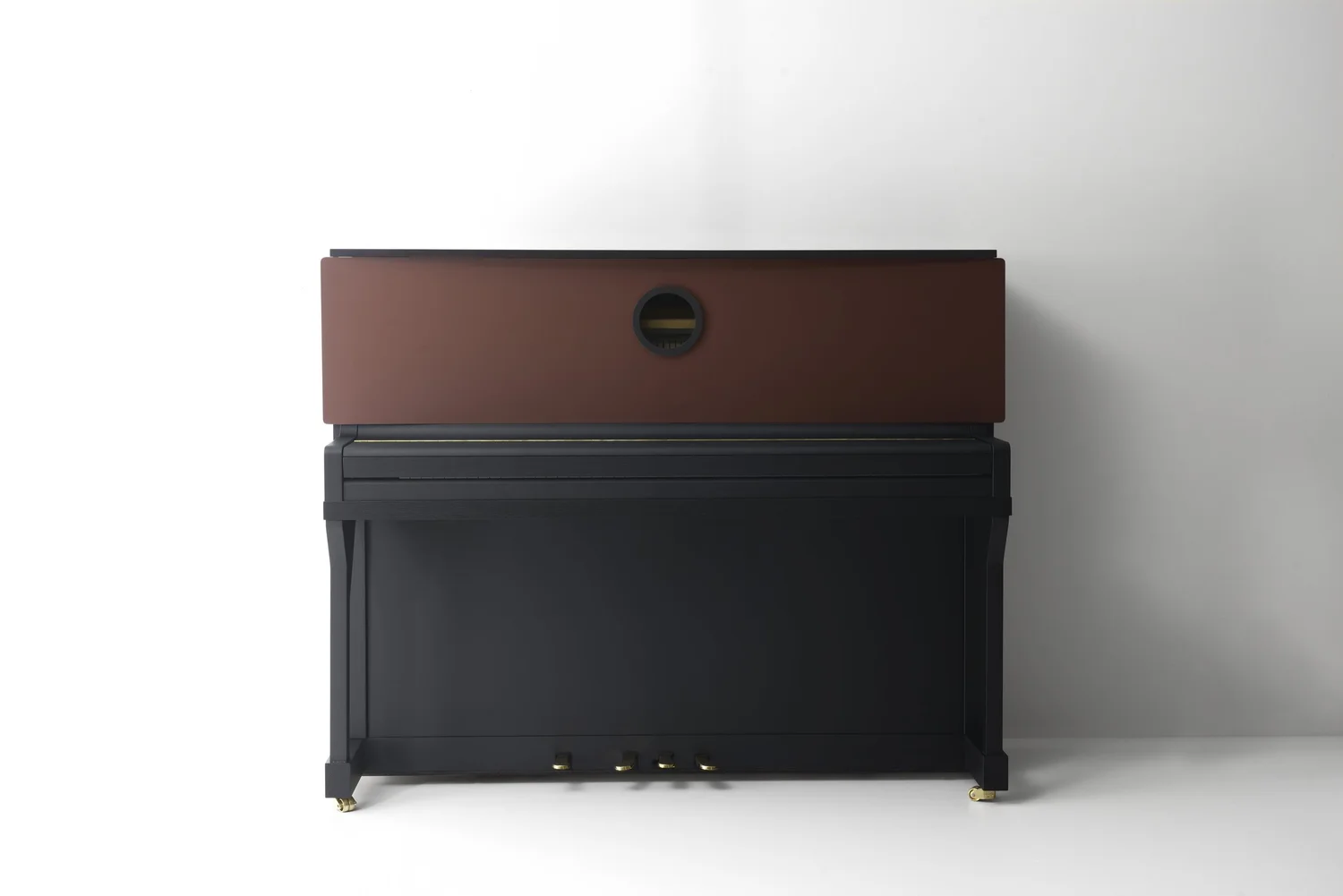 Lorenzo Palmeri Nemo upright piano, front view