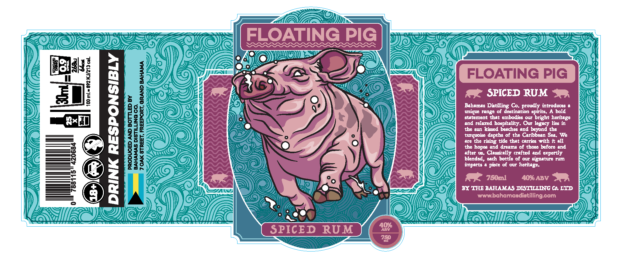 Floating Pig Spiced Rum