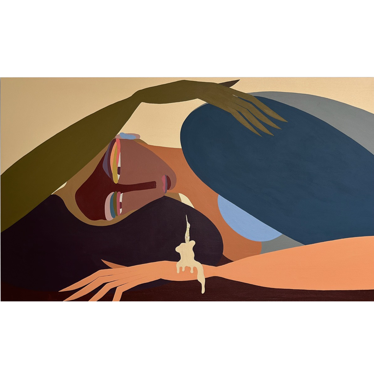 Victoria Sequeira Painting All For The Light, 2024 - Very Very Shop